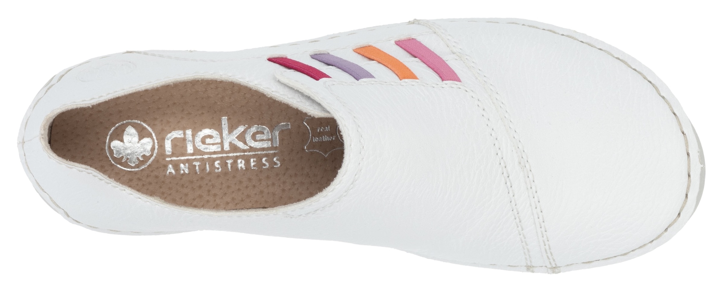 Rieker Slipper, Slip-on Sneaker, Schlupfschuh, Halbschuh mit weicher Innnensohle