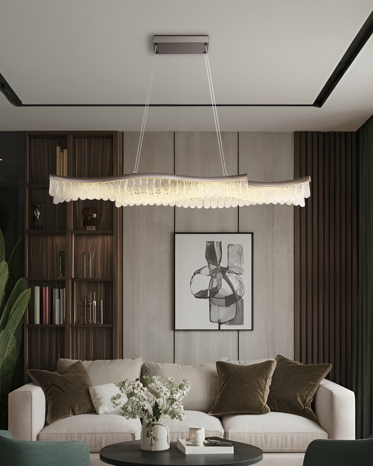 GLOBO LIGHTING LED Pendelleuchte »JULIET« LED-Modul Warmweiß Hängelampe/Hän günstig online kaufen