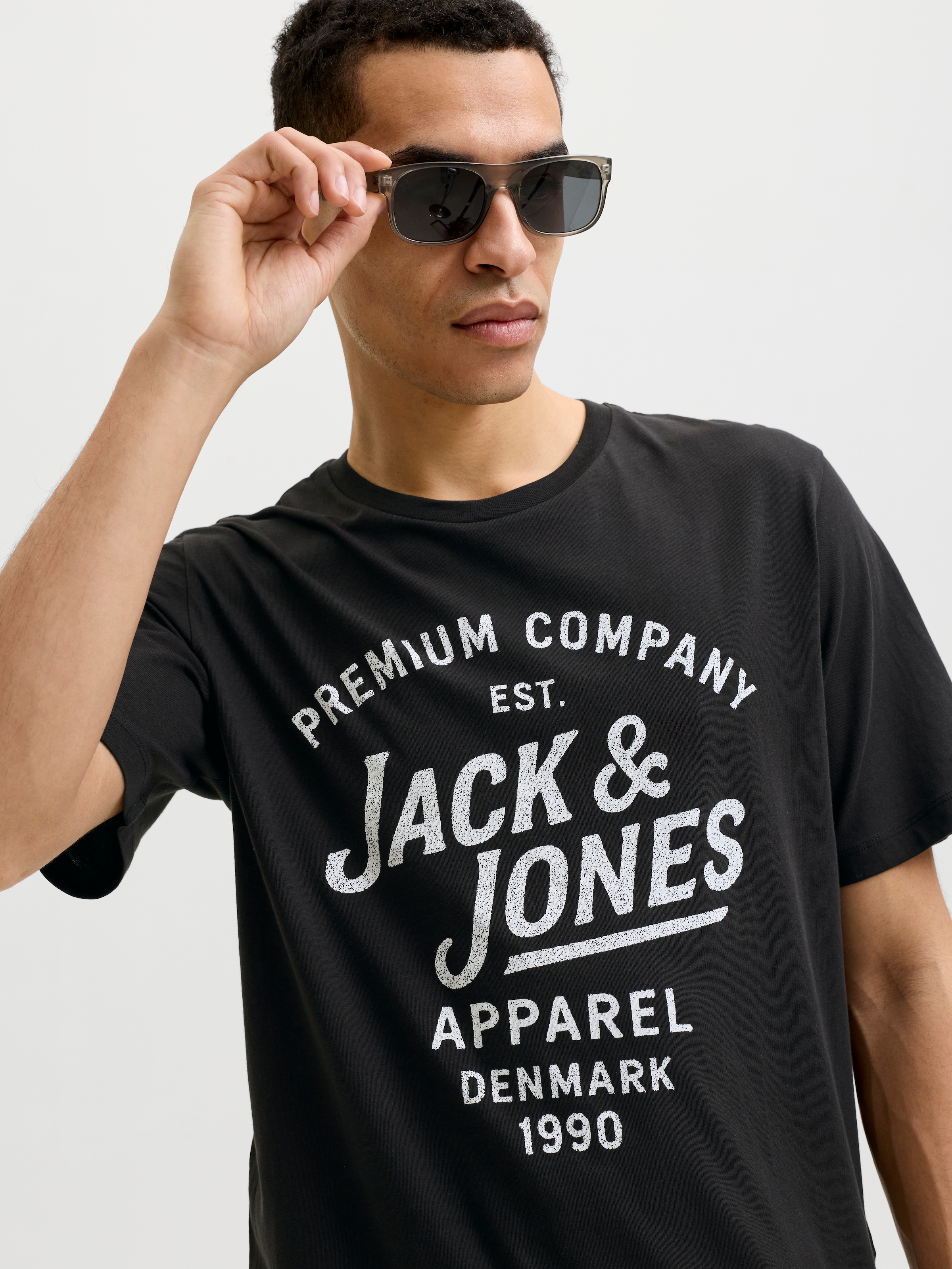 Jack & Jones T-Shirt »JPRBLUZANE SS TEE FST« mit Logo Schriftzug