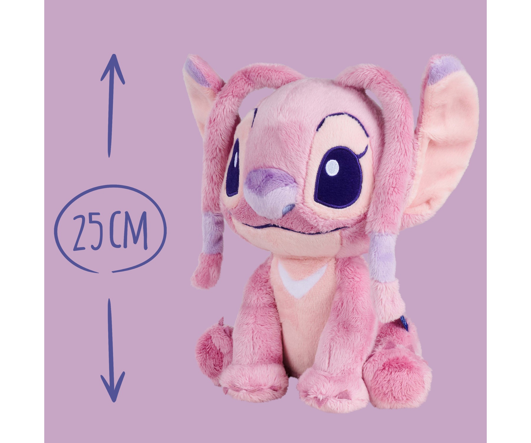 SIMBA Kuscheltier »Disney Lilo und Stitch, Angel, 25 cm«