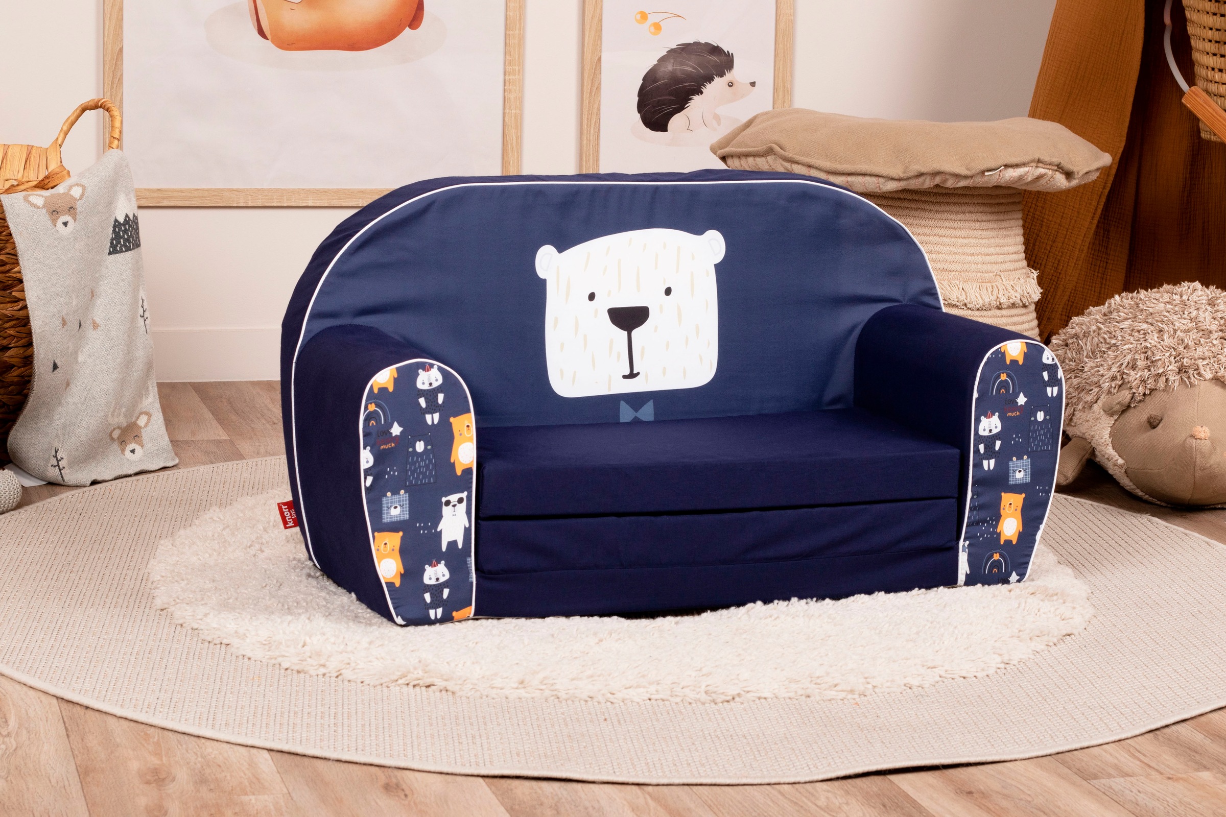 Knorrtoys® Sofa »Pretty bear«, für Kinder; Made in Europe
