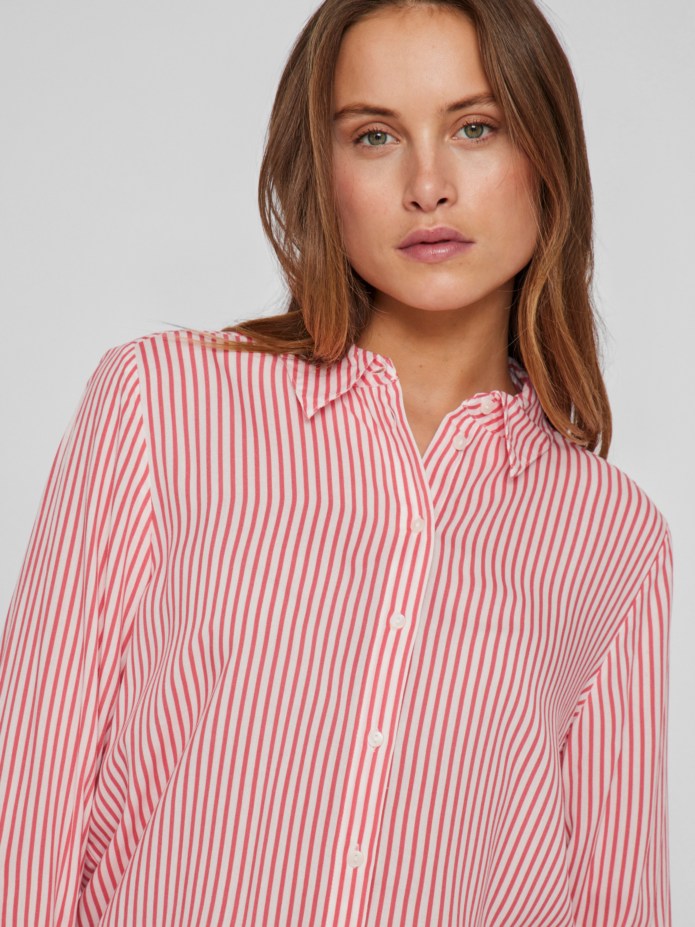 Vila Langarmbluse »VIROSA L/S SHIRT - NOOS«