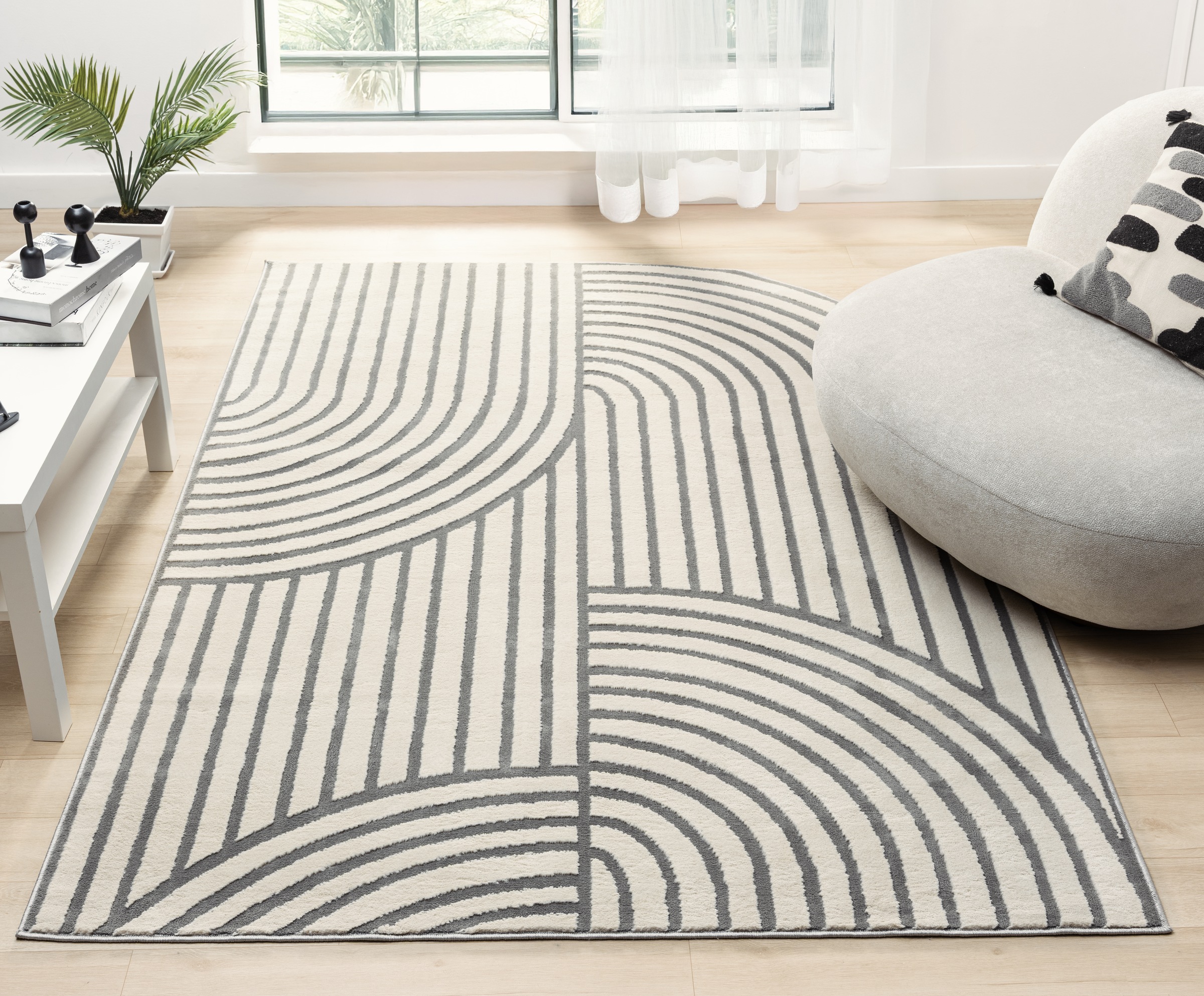 s.Oliver Teppich »Cilla, besondere Form, modernes Design«, rechteckig, 11 mm Höhe, dichte Qualität, Woll-Look, Skandi, Boho, Wohnzimmer, Schlafzimmer