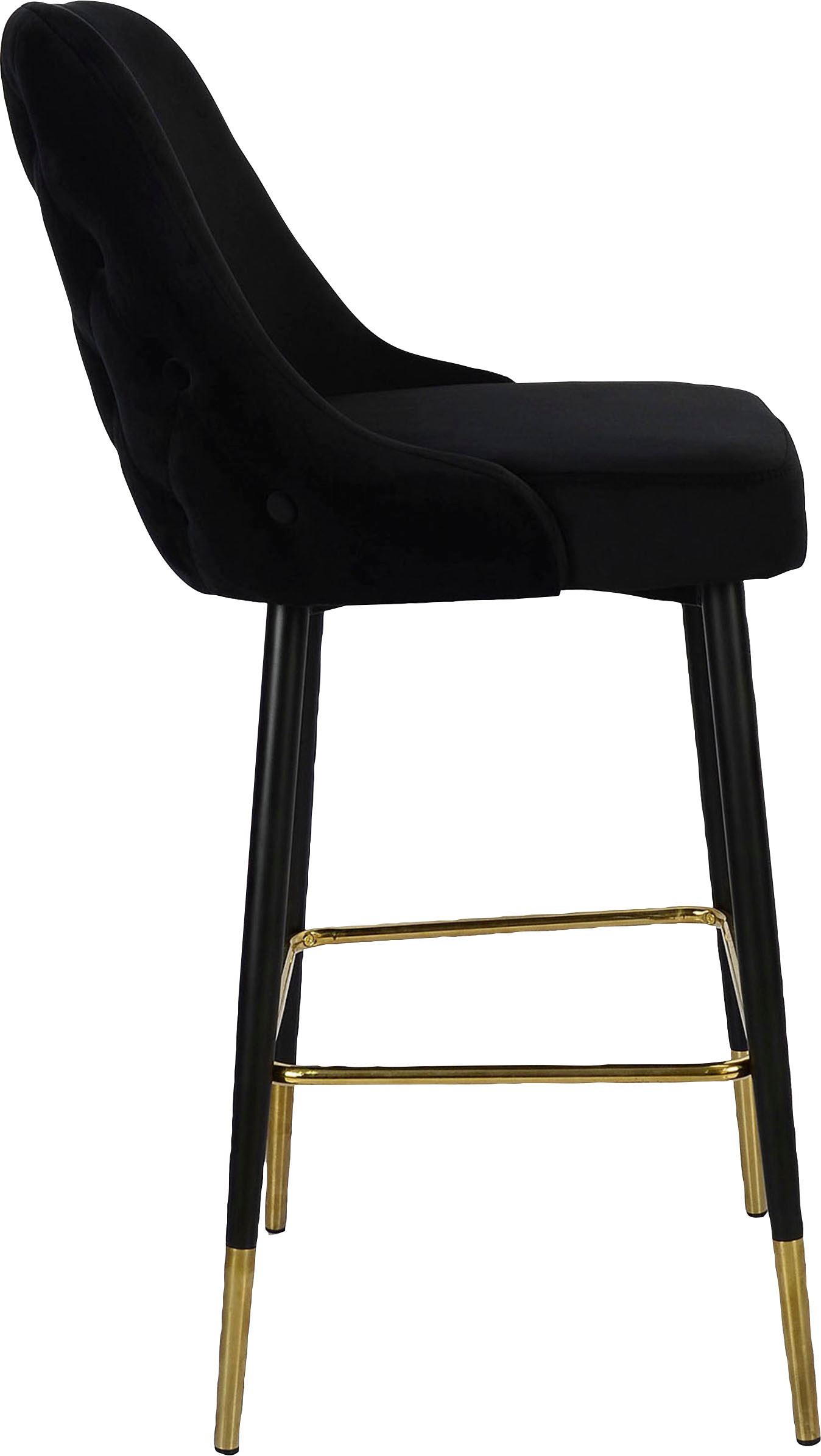 Kayoom Hochstuhl »Barstuhl Mojo, gesteppte Rückenlehne«, 1 St., Stoffbezug, modern, elegant, Unaufdringliche moderne Farbauswahl