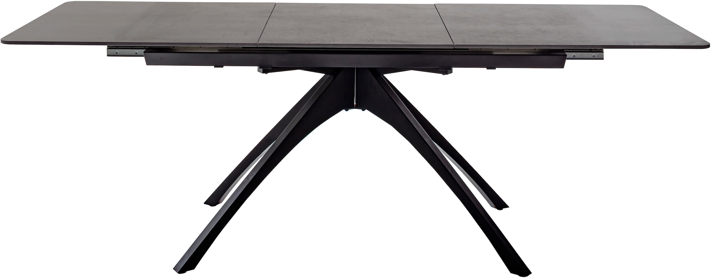 MCA furniture Esstisch »CERRITO Auszugtisch 160-220 cm - marmoriert«, (1 St.), Keramik,Metall,Synchronauszug,ausziehbar,8-10 Personen
