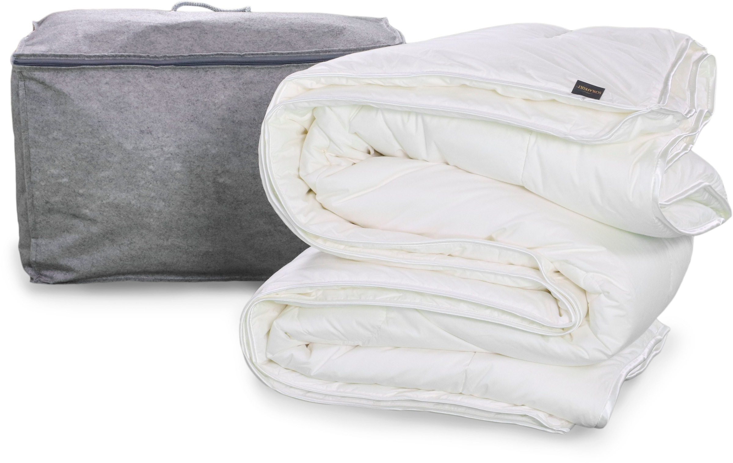 Stendebach Kunstfaserbettdecke »Climacozy Bettdecke, Allergiker geeignet (Hausstauballergiker)«, 4-Jahreszeiten, Füllung 100% Polyester, Bezug 100% Baumwolle, (1 St.), Bettdecke in 135x200 oder 155x220 cm, für Sommer oder Winter