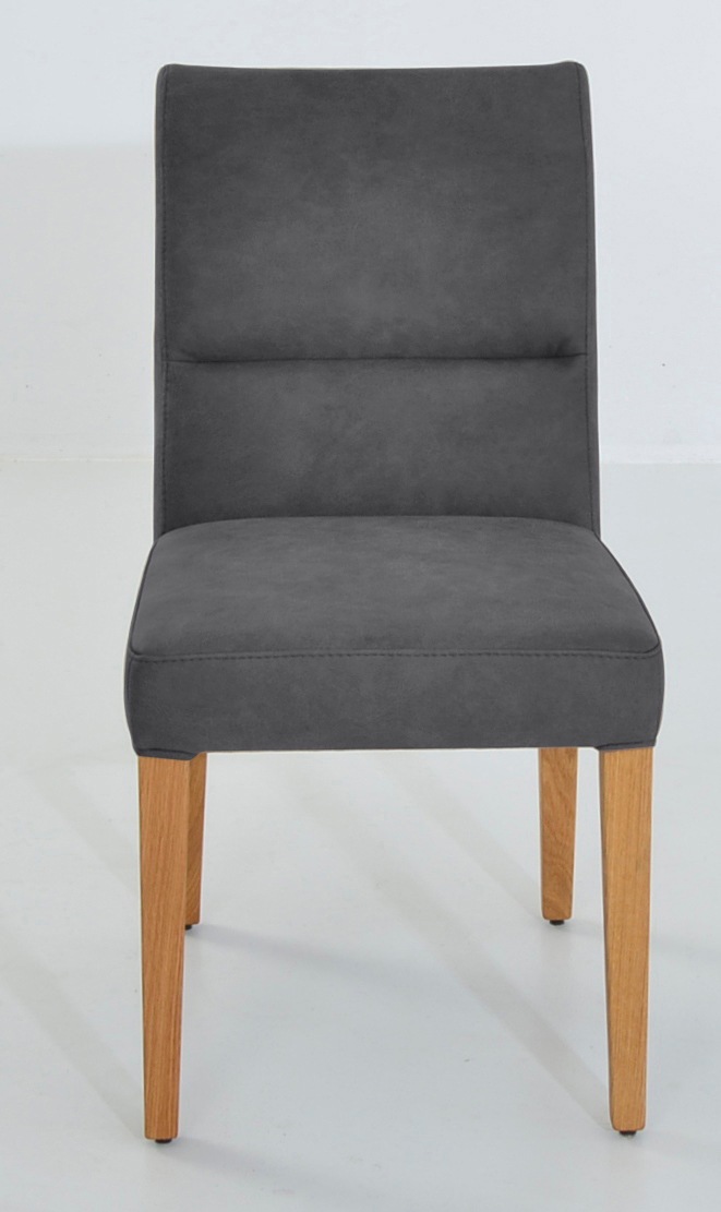 K+W Komfort & Wohnen 4-Fußstuhl »GOBY« () 4-Fuß-Holzstuhl in Wildeiche geöl günstig online kaufen