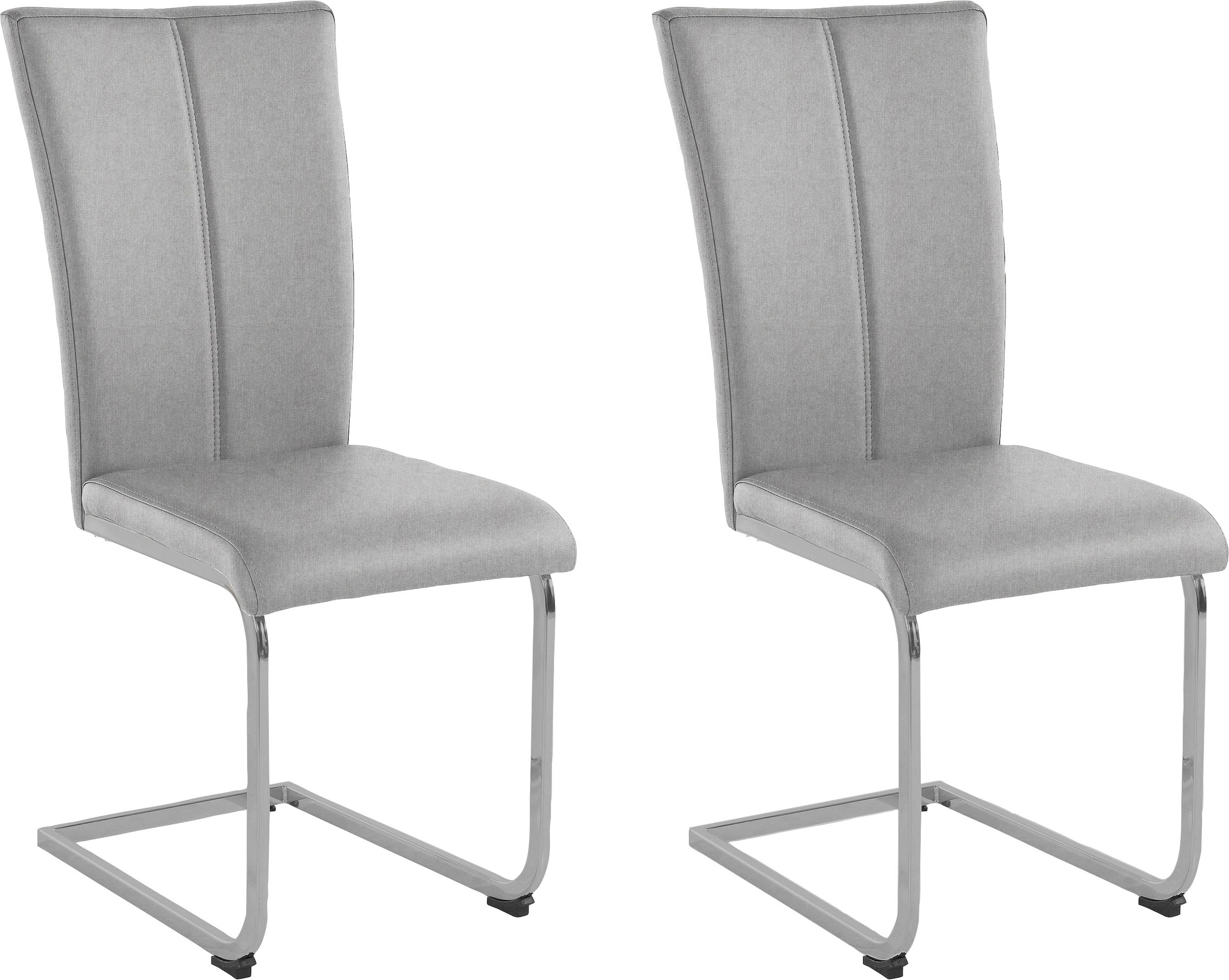 Home affaire Freischwinger »Nils«, (Set), 2 St., Strukturstoff-Feinstruktur günstig online kaufen