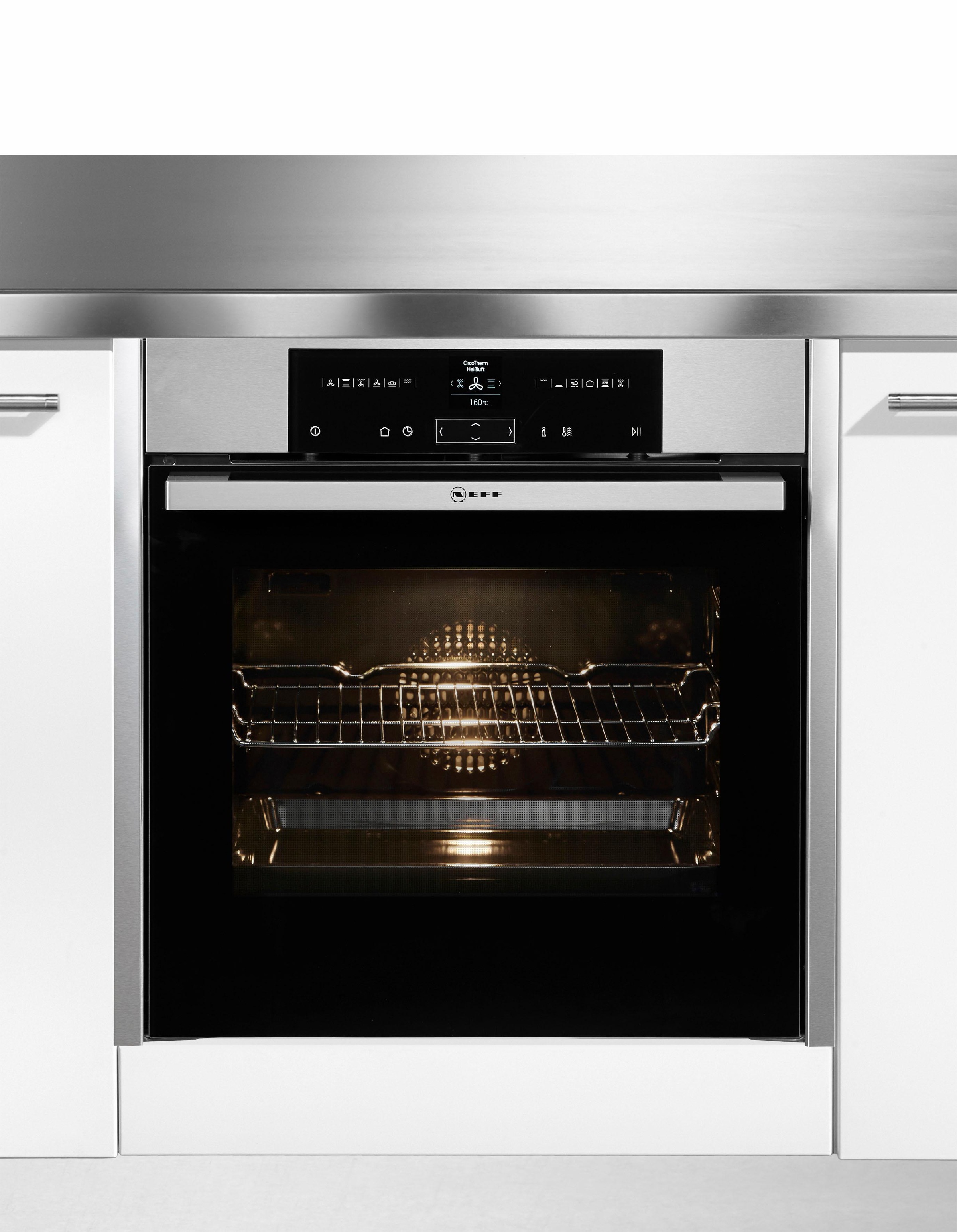 2. Bild von NEFF Pyrolyse Backofen N 70 »B25CR22N1«, mit Teleskopauszug nachrüstbar, Pyrolyse-Selbstreinigung, CircoTherm®-Heißluft
