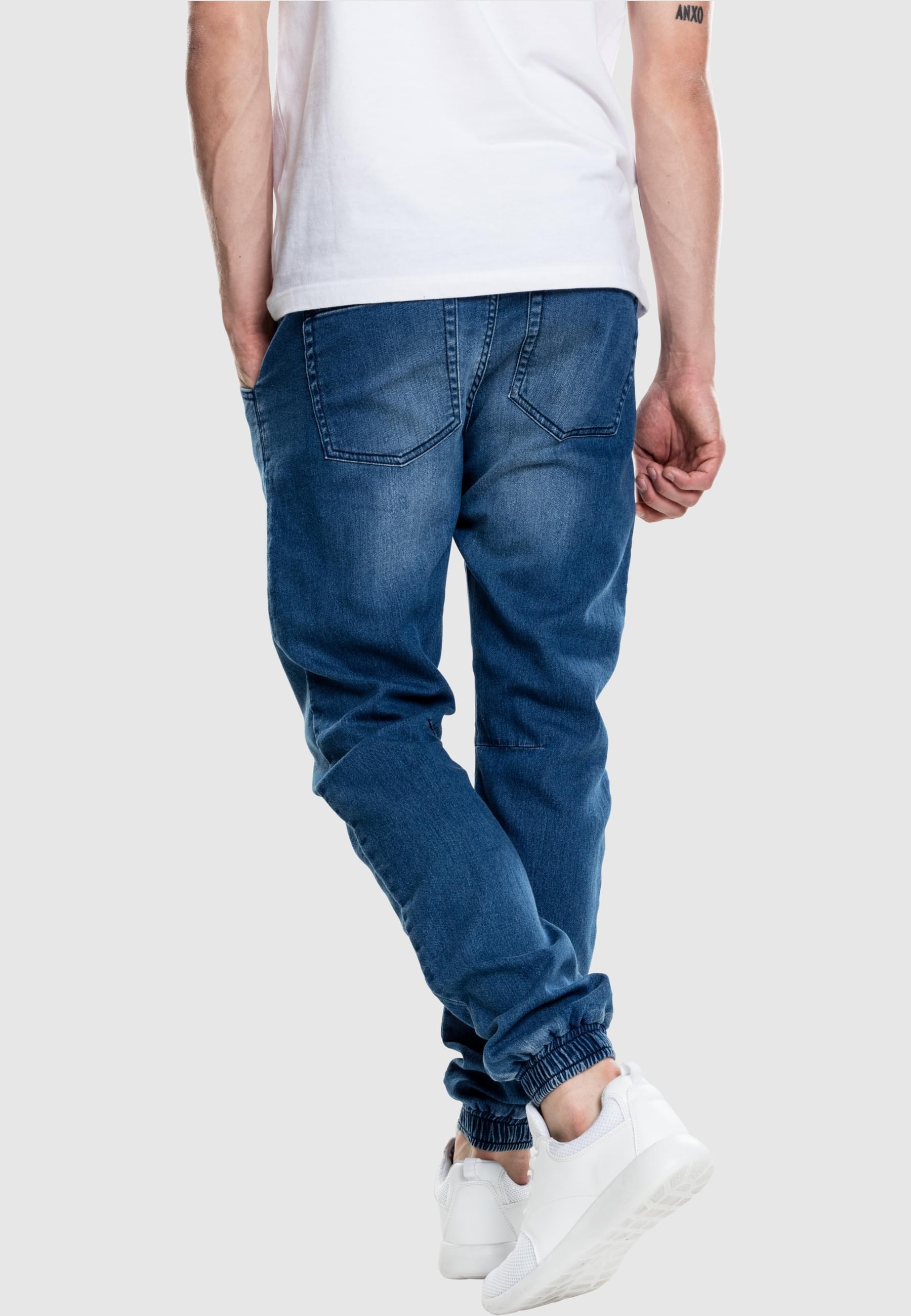 URBAN CLASSICS Bequeme Jeans »Urban Classics Herren Knitted Denim Jogpants« 1 Stk.