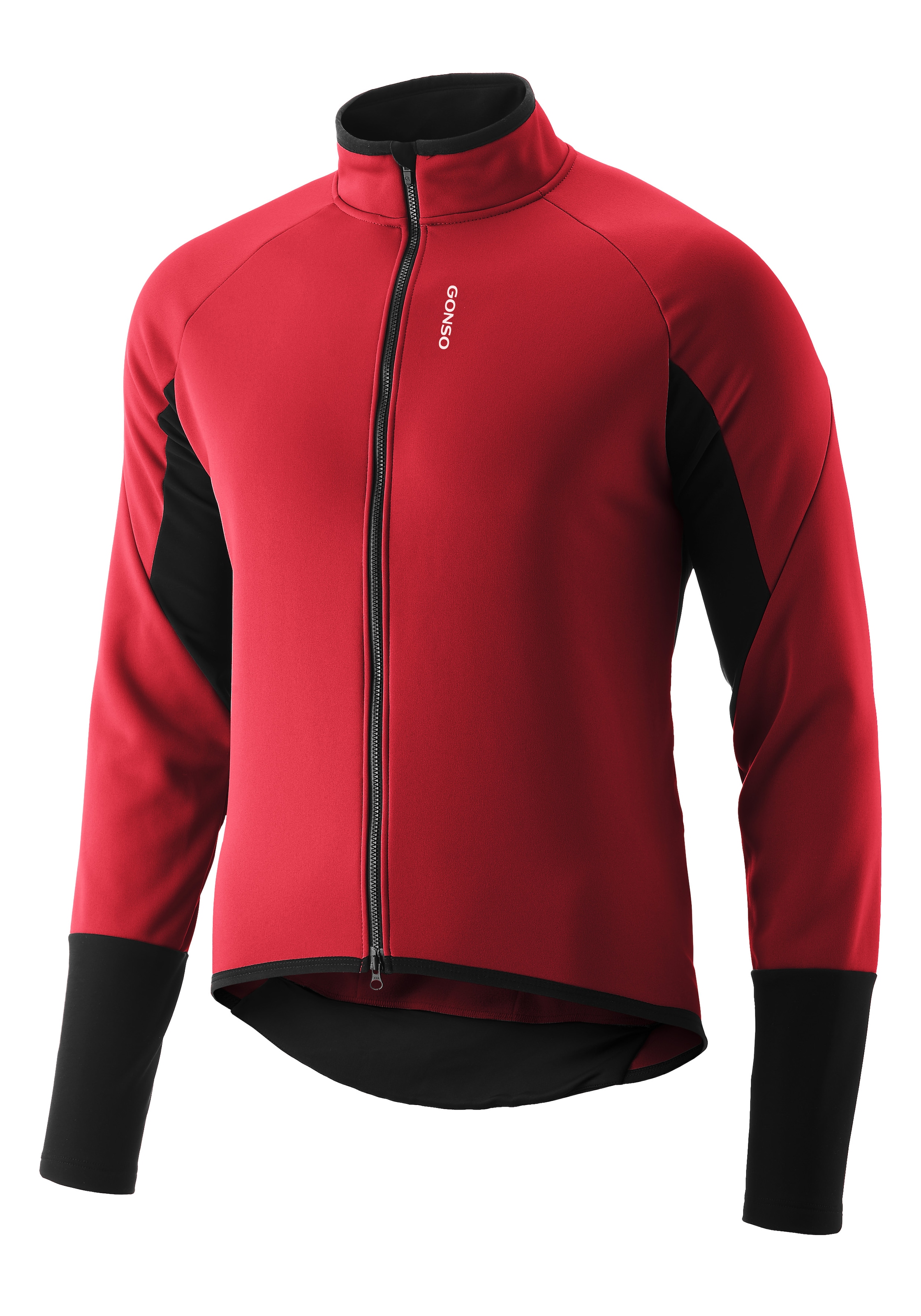 Gonso Fahrradjacke »ROAD JACKET SOFTSHELL 2 M«, Herren Softshell-Jacke, atmungsaktive Radjacke, Tight Fit