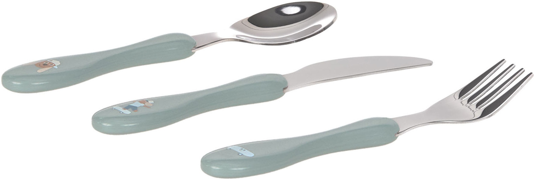 LÄSSIG Kinderbesteck »Tiny Team Dog«