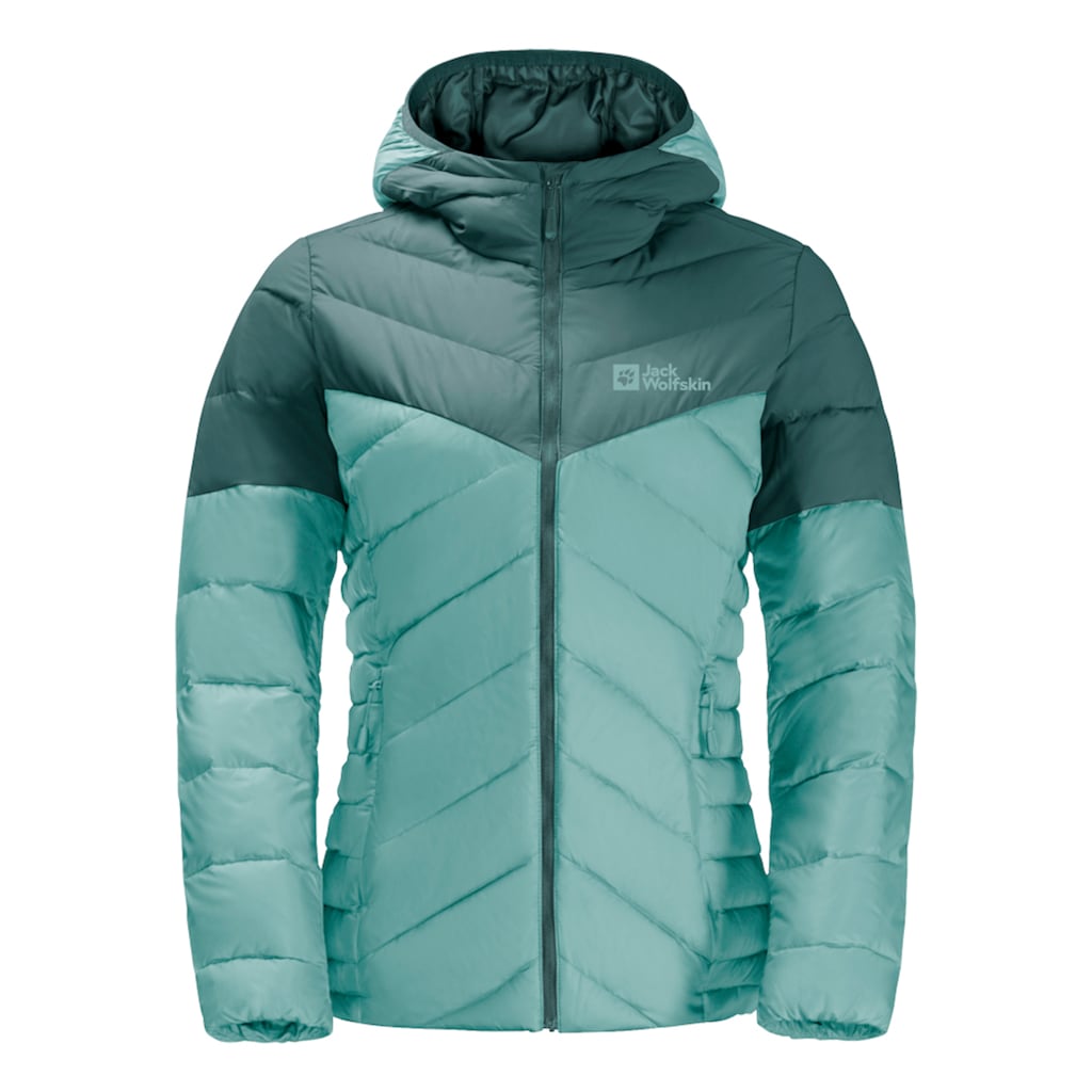 Jack Wolfskin Daunenjacke »TUNDRA DOWN HOODY W«, mit Kapuze