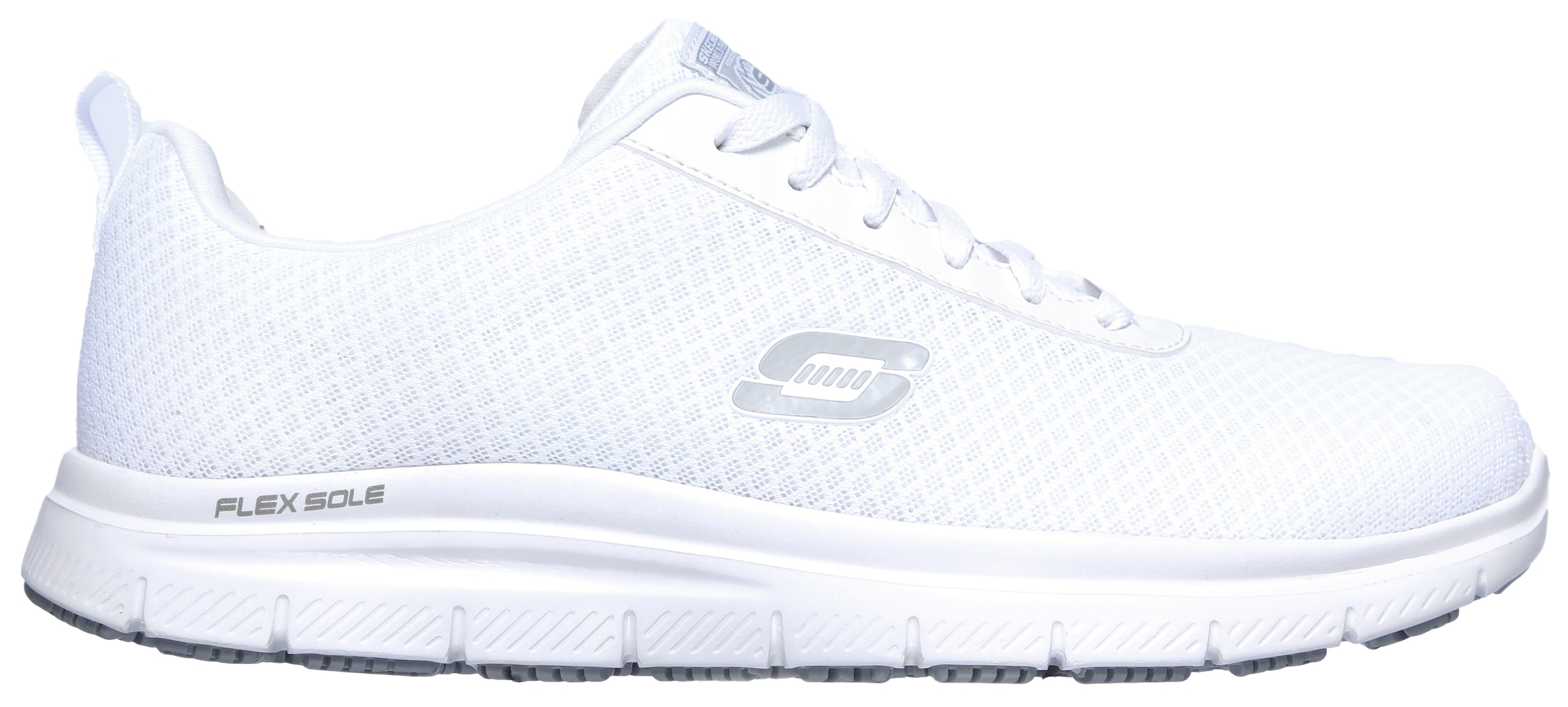 Skechers Berufsschuh, Schnürschuh für Gastronomie,Pflege mit gepolsterter Innensohle