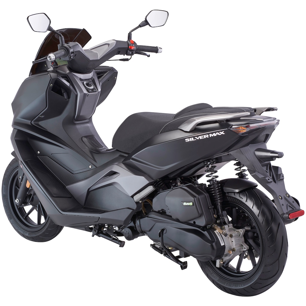 Luxxon Motorrad »Silvermax«, 124,6 cm³, 85 km/h, Euro 5, 10,2 PS