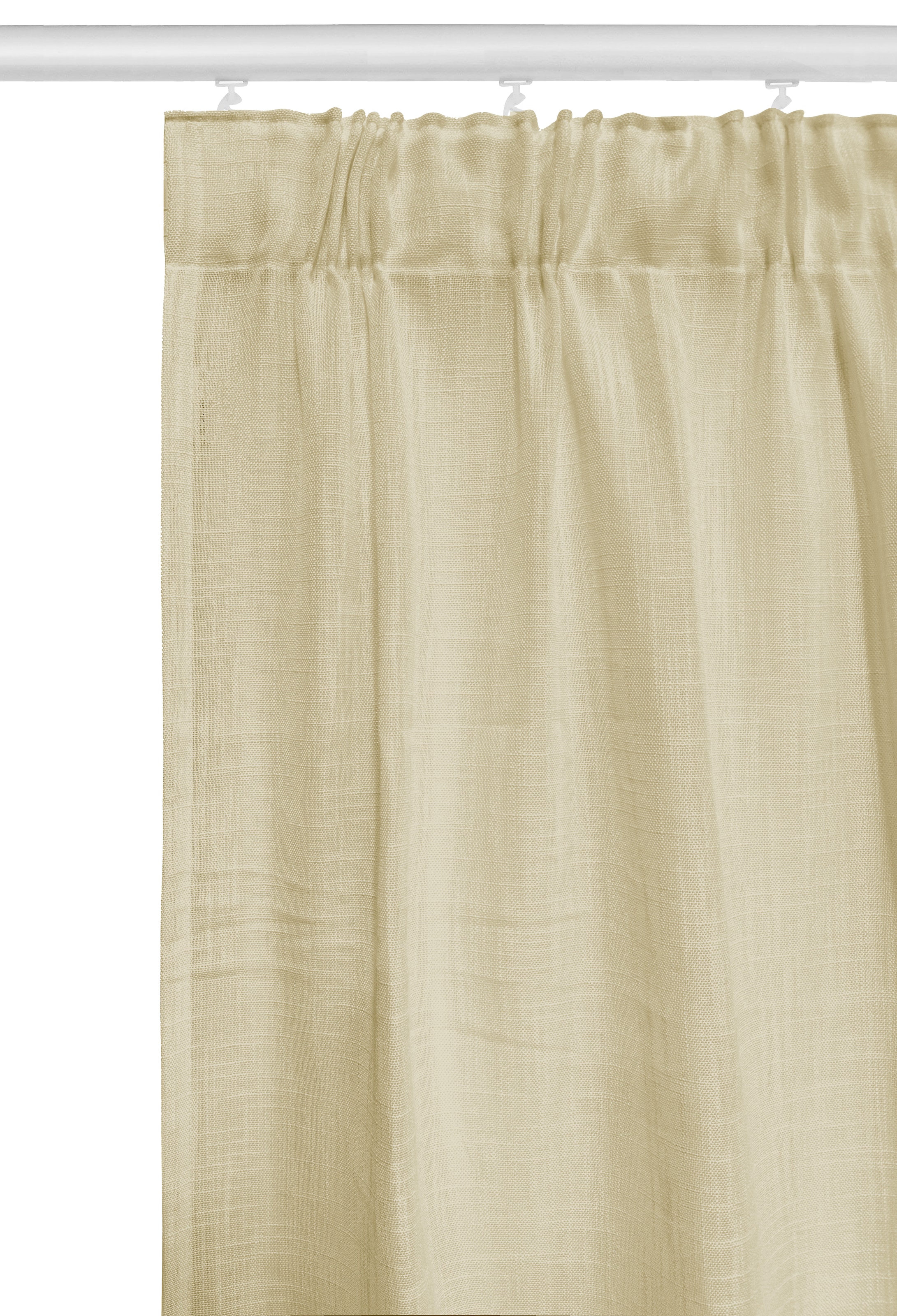 andas Gardine »Tursik«, (1 St.), Blickdicht, Leinenlook, Polyester