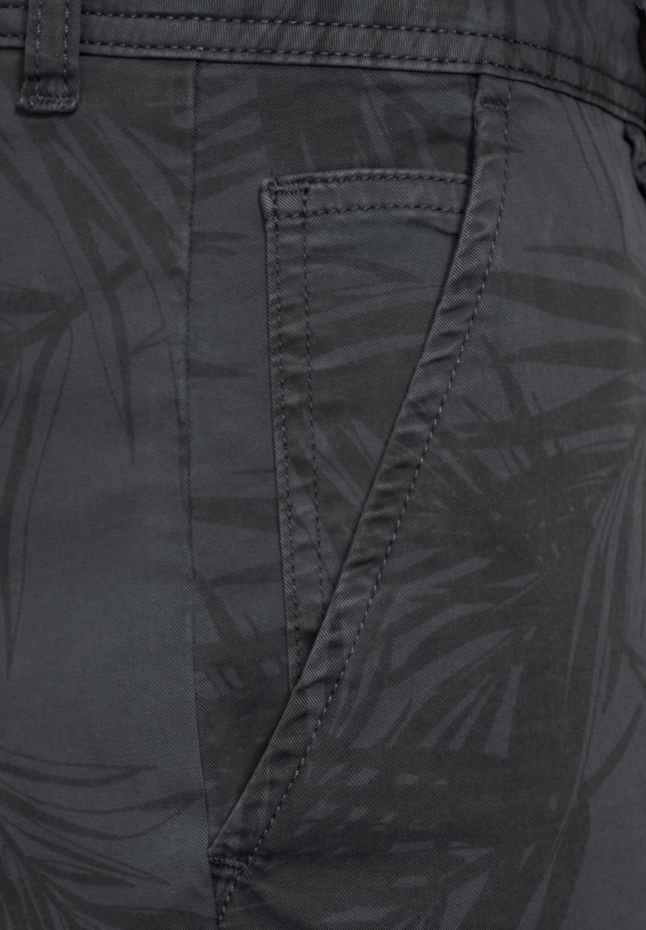 5. Bild von STREET ONE MEN Shorts, mit Blätterprint
