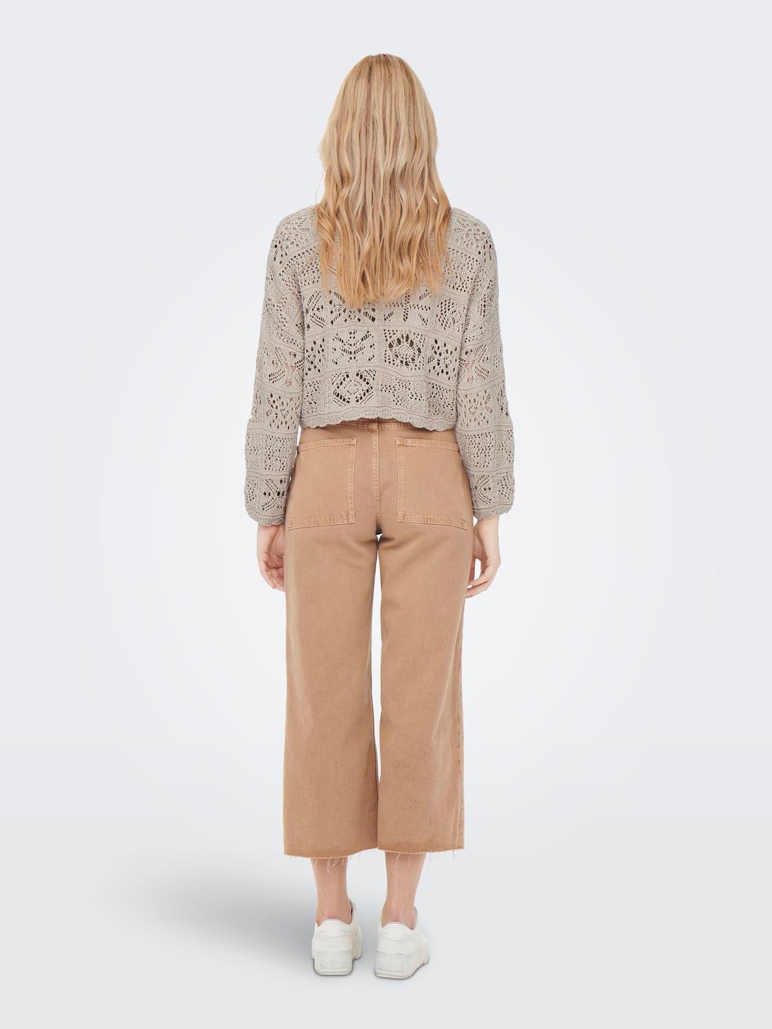 ONLY Strickjacke »ONLBEACH LIFE 7/8 O-N CARDIGAN KNT NOOS«