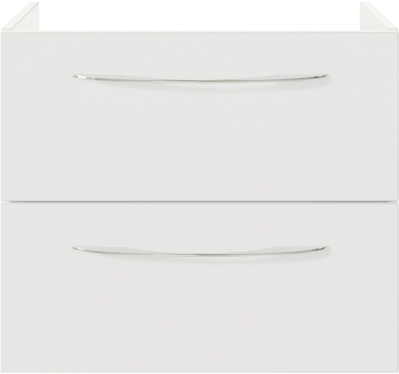 Saphir Badmöbel-Set »Serie 4035 2-teilig, Keramikwaschtisch mit LED-Spiegelschrank«, (Set), 60 cm breit, inkl. Türdämpfer, 2 Schubladen, 2 Türen, 2 Einlegeböden