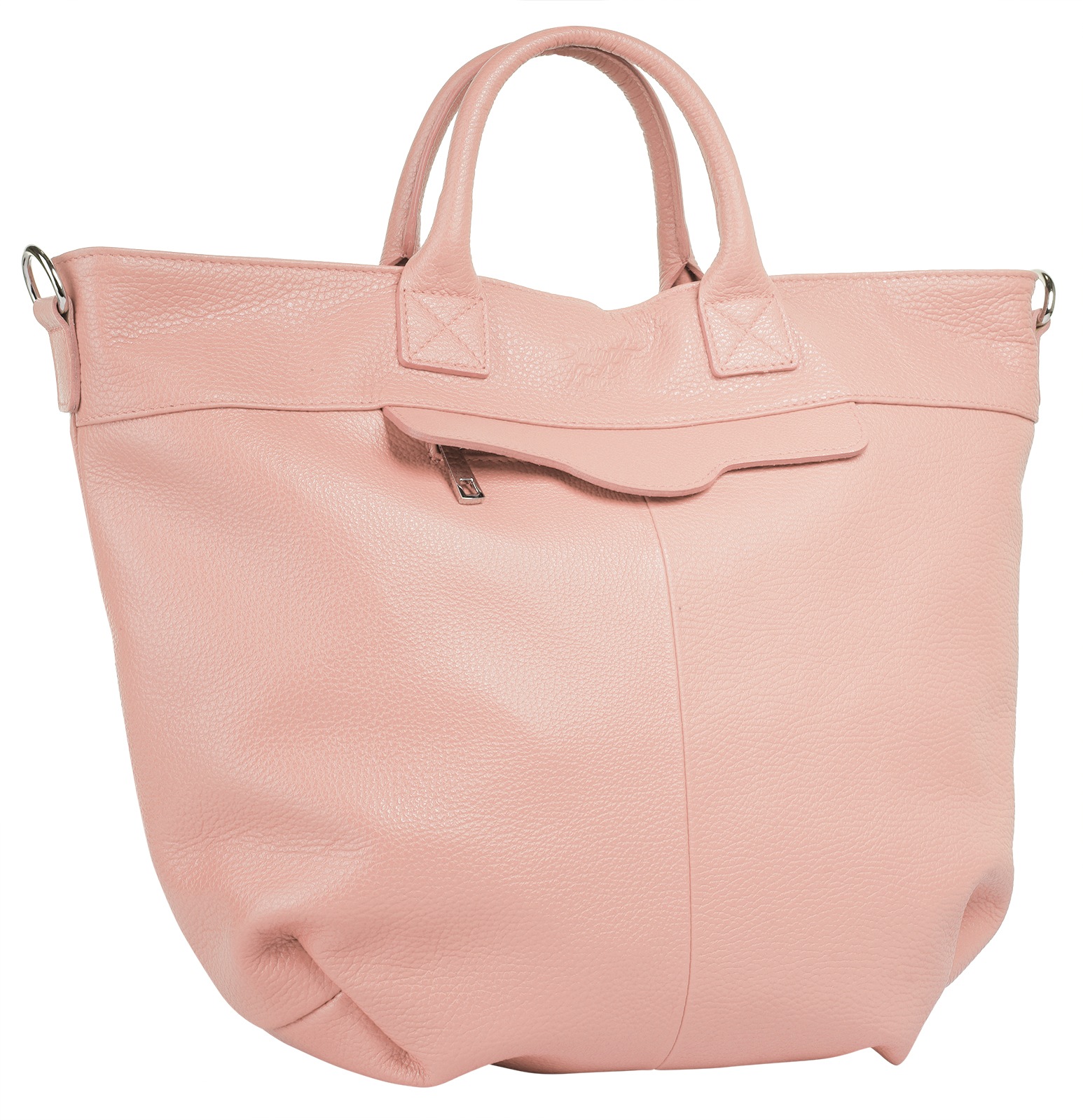 Samantha Look Henkeltasche, echt Leder, Made in Italy
