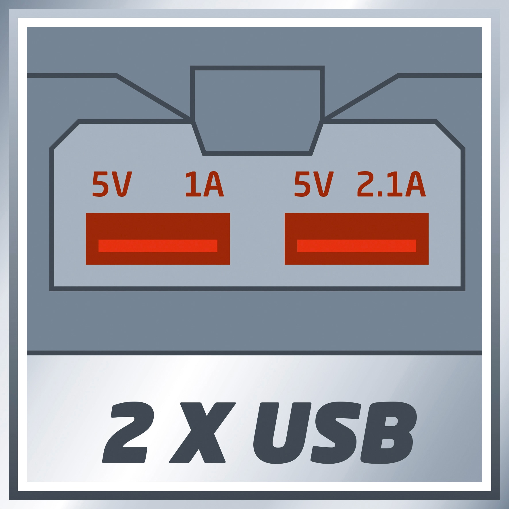 Einhell Akku-Ladestation »TC-CP 18 Li USB-Solo«, für Power X-Change Akkus, ohne Akku und Ladegerät