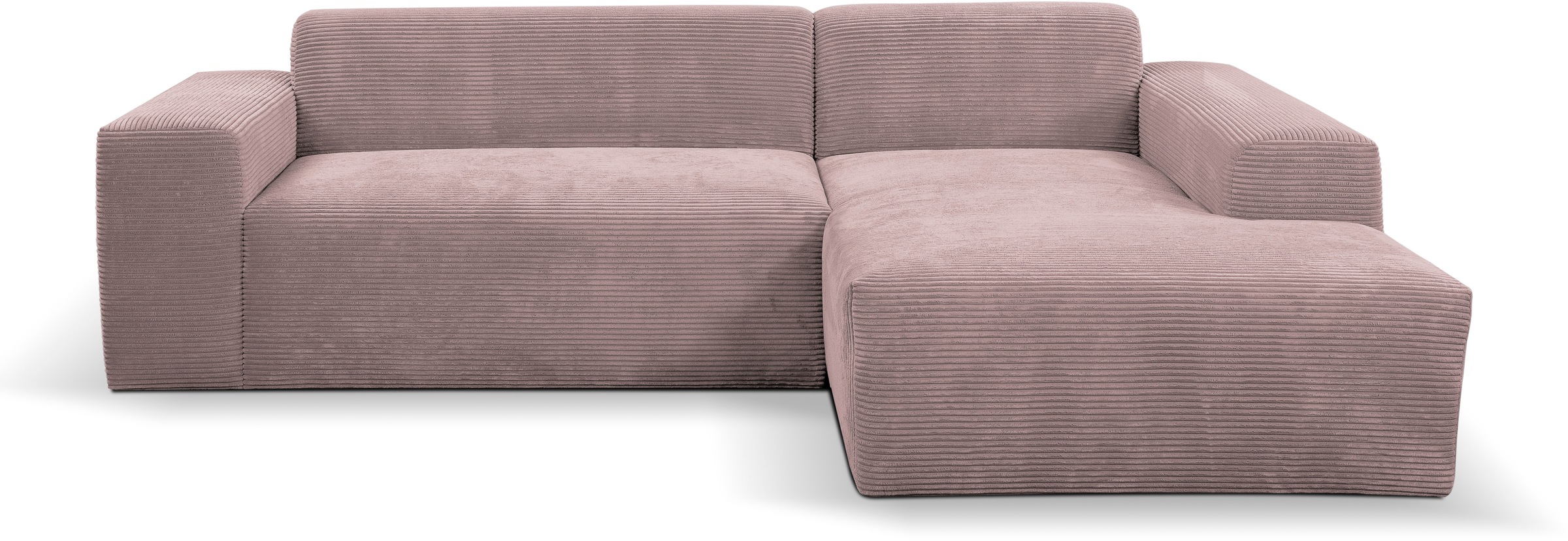 WERK2 Ecksofa »Zeus-L modern und zeitlos, Breite 253cm, bequemes Sofa«, Cur günstig online kaufen