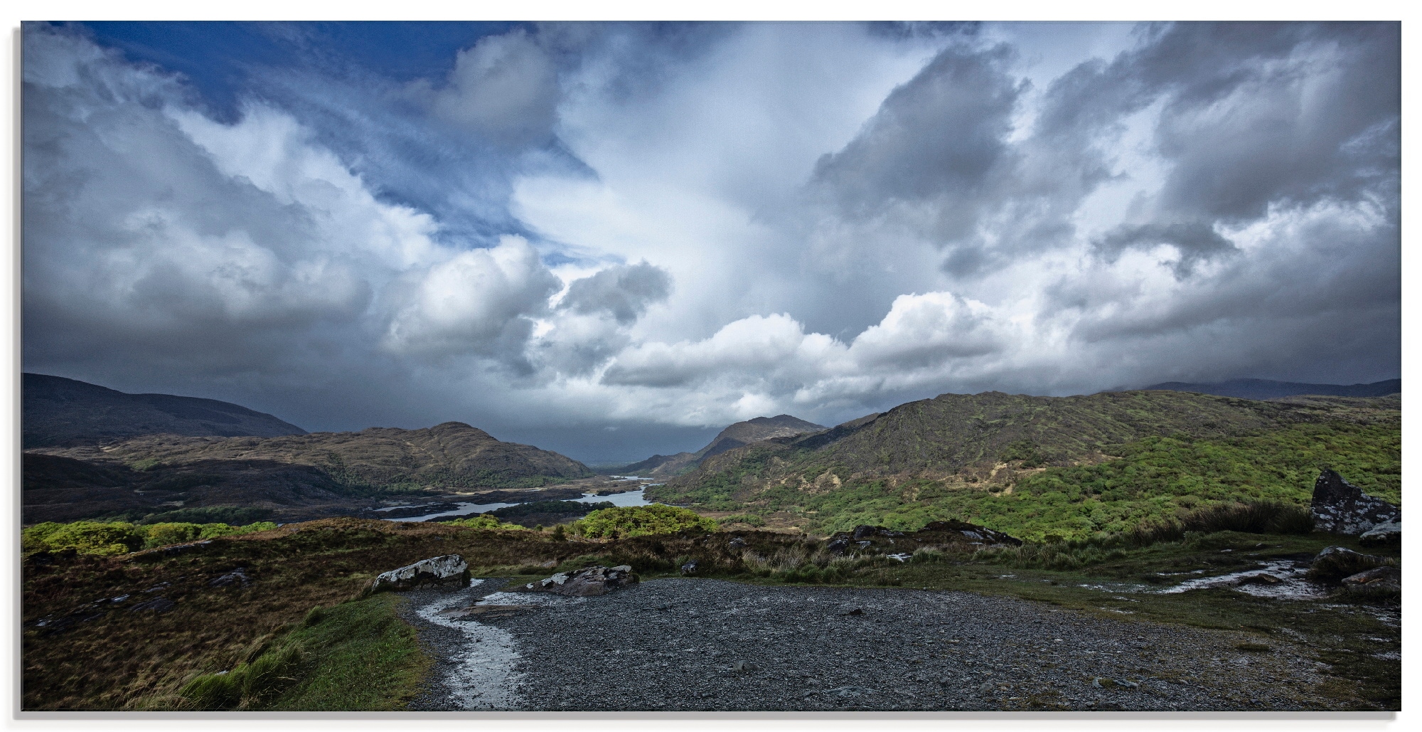 Artland Glasbild »Irland - Natur pur«, Europa, (1 St.), in verschiedenen Gr günstig online kaufen