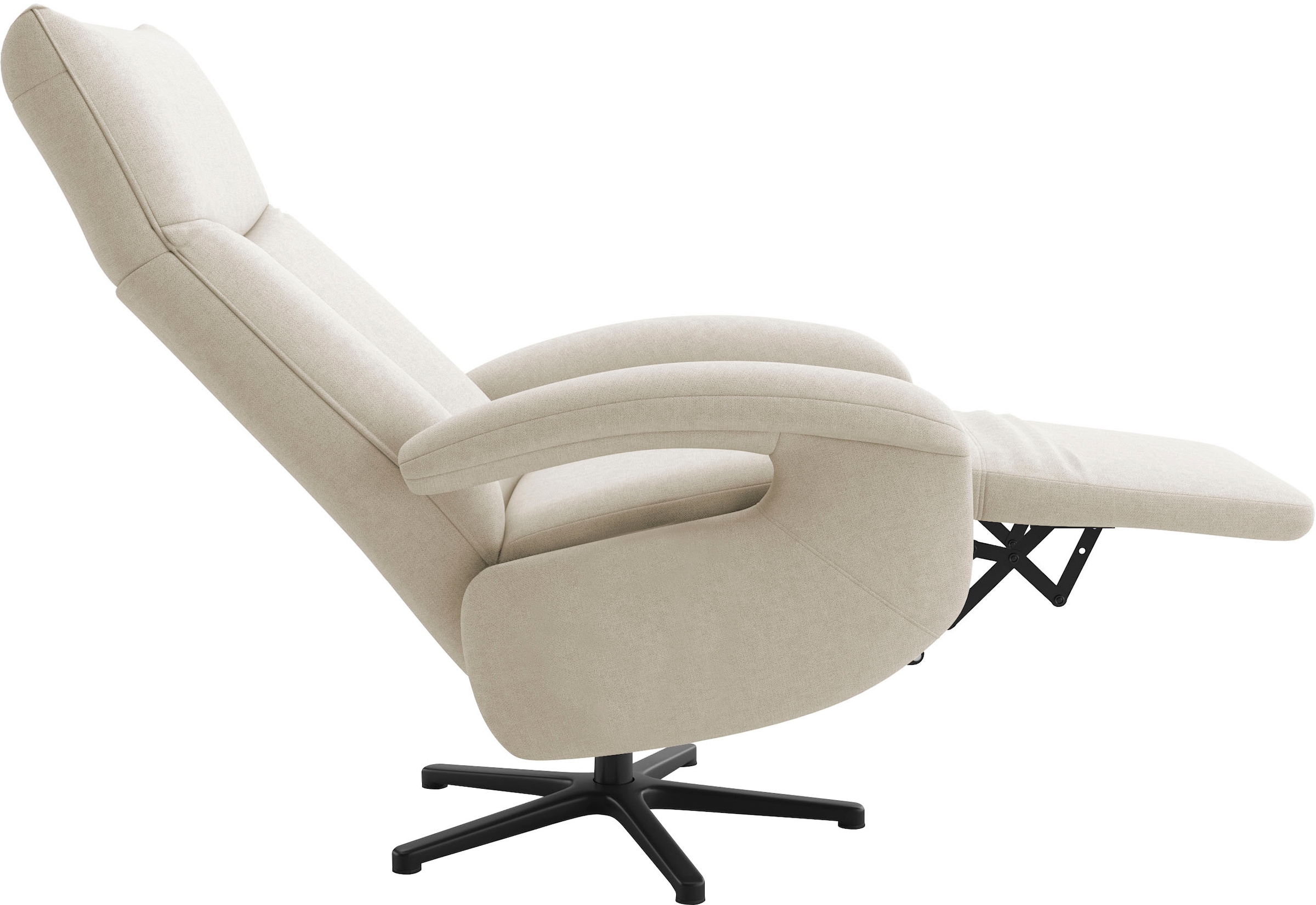 sit&more TV-Sessel »Zoe, inkl. Kopfteilverstellung & 360° Drehfunktion«, wahlweise mit 2 Motoren, Akku & Aufstehhilfe