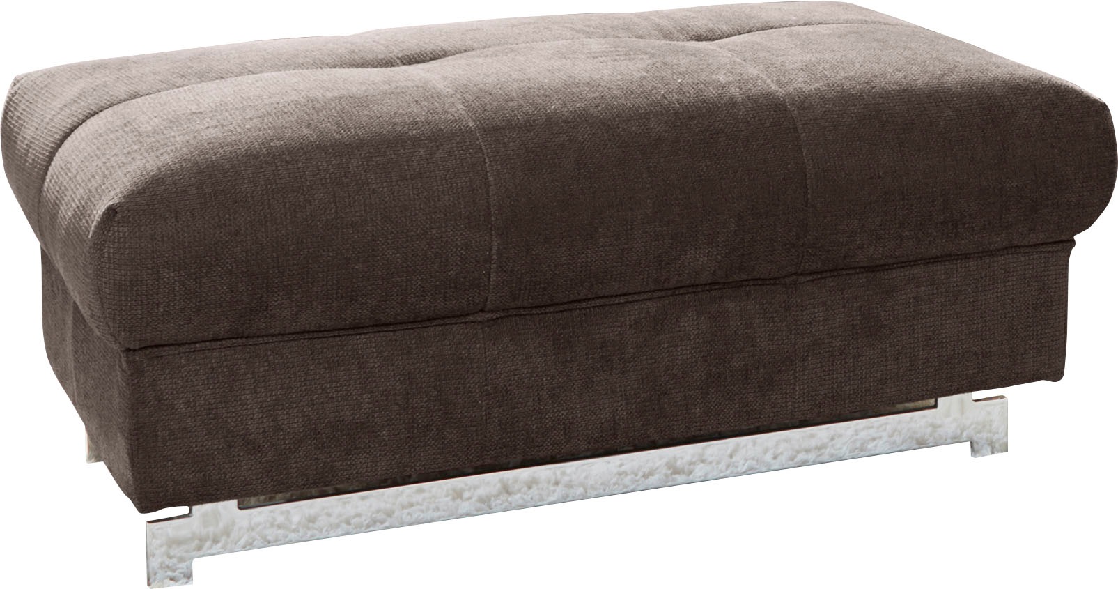 COTTA Polstergarnitur »Chef L-Form«, (Set, 2 tlg.), Set bestehend aus: Ecksofa mit Kopfteilverstellung & Hocker