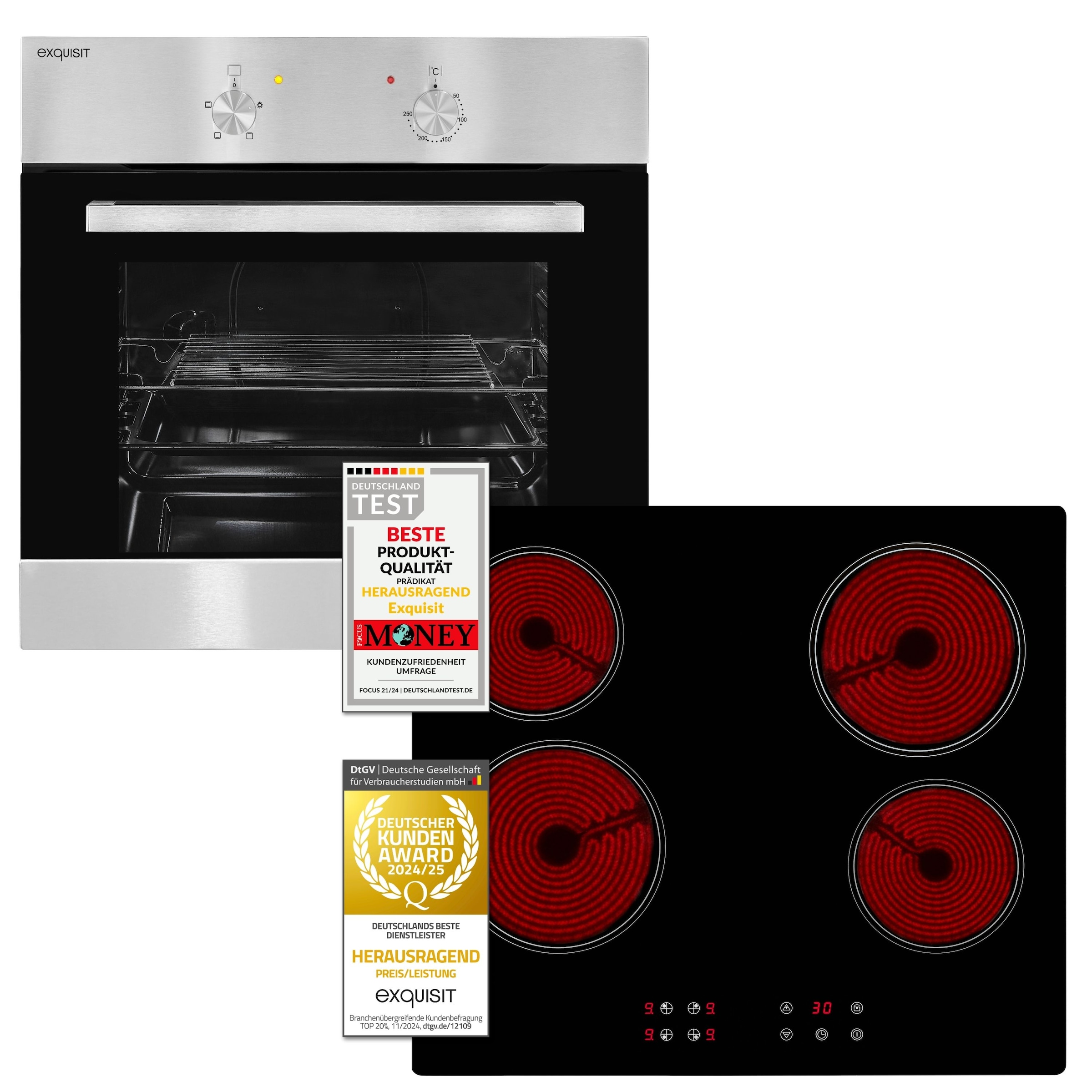 exquisit Backofen-Set »BAKO555601«