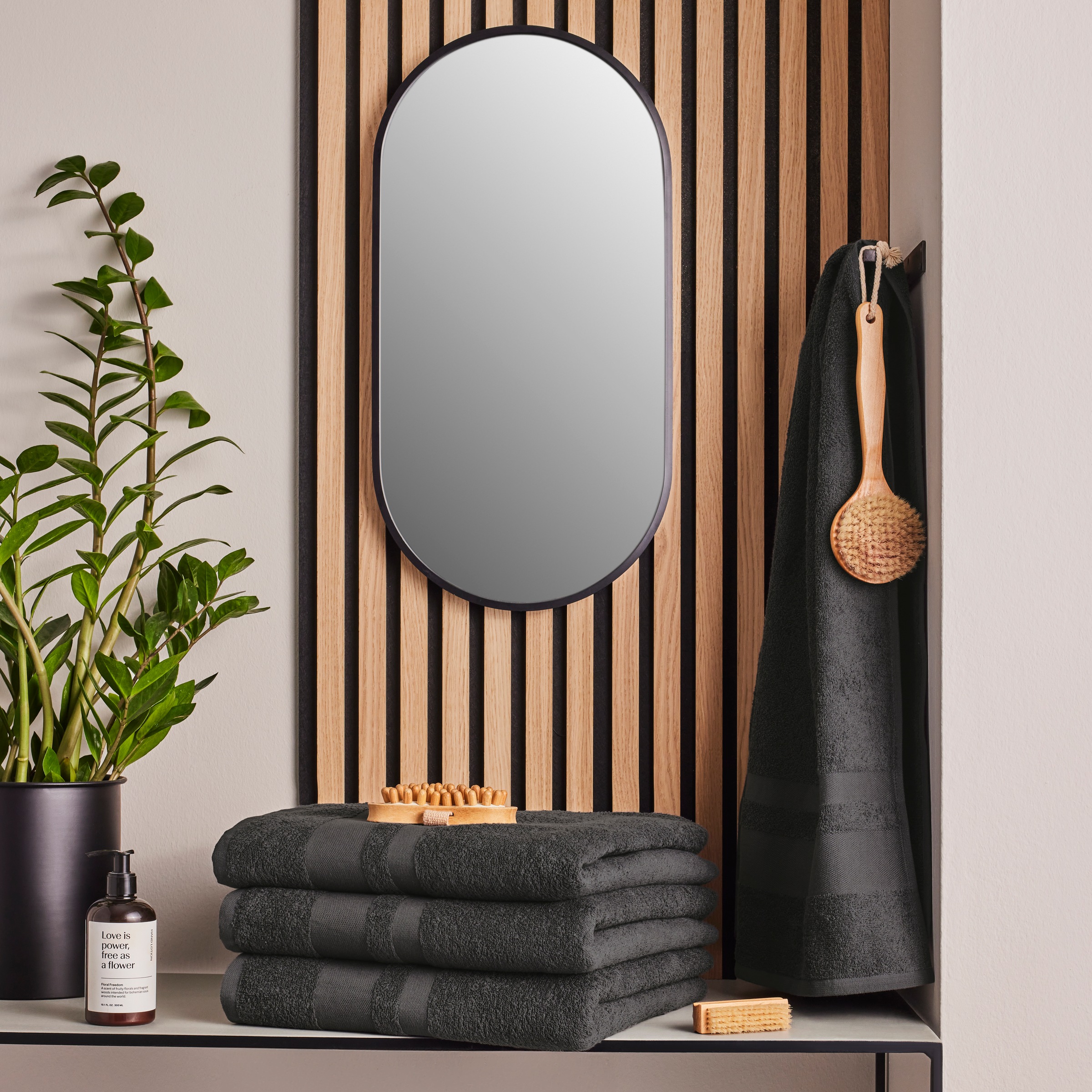 my home Duschtücher »Vanessa, als Set und Serie erhältlich, 4 Duschtücher, günstig online kaufen