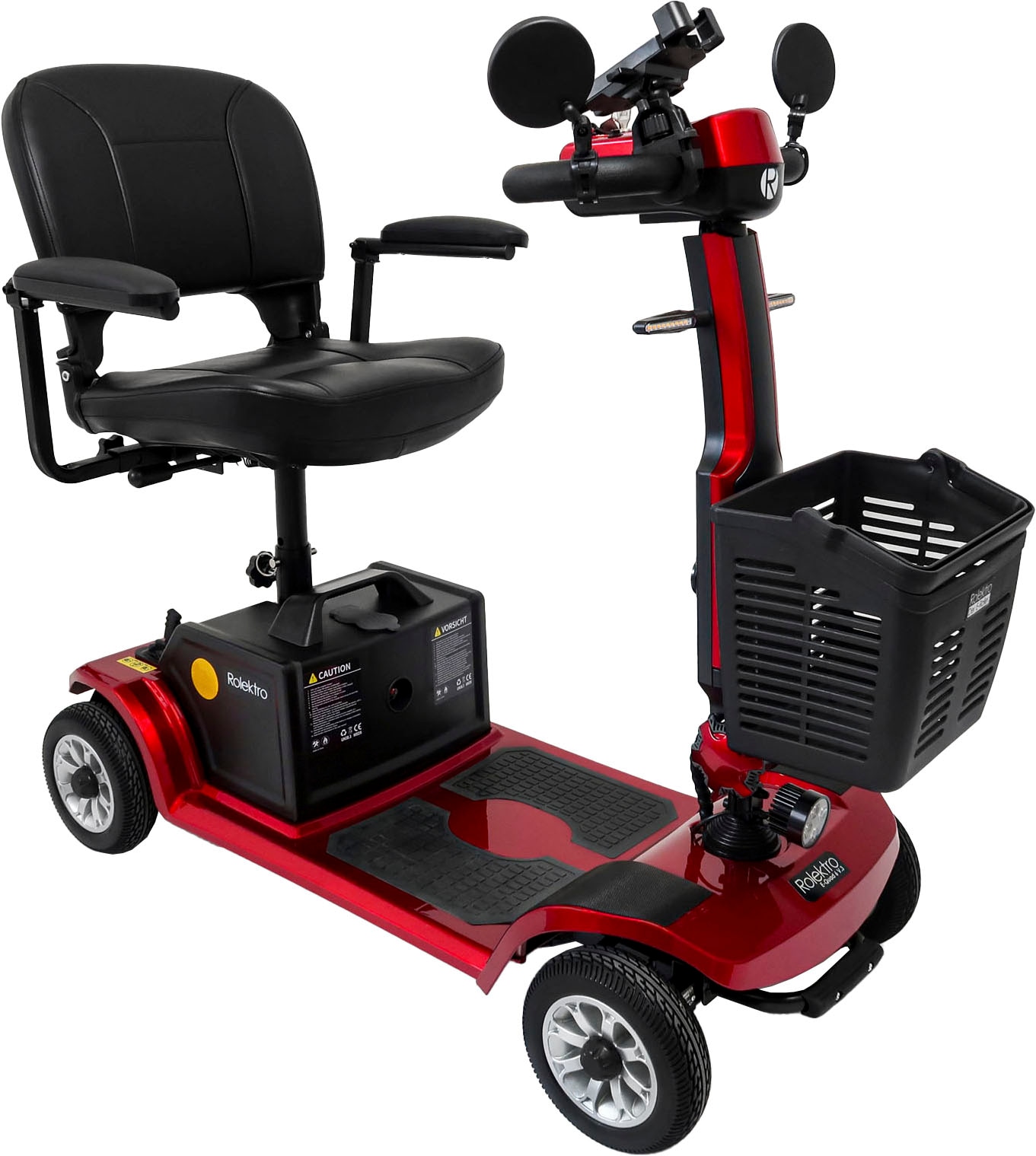 Rolektro Elektromobil »E-Quad 6 V.3, Rot, 24V-20Ah Lithium-Akku, 300 Watt«