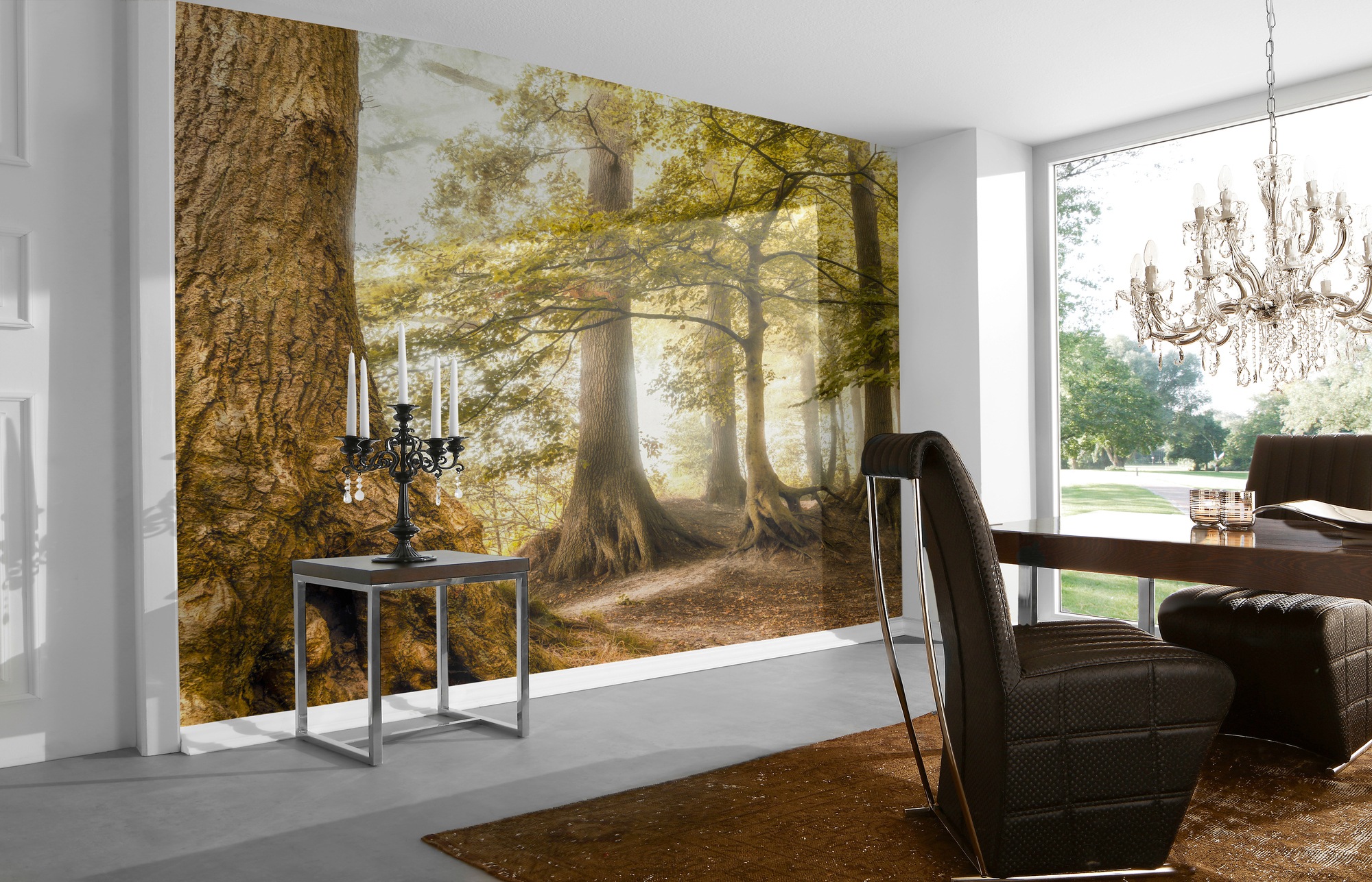 Architects Paper Fototapete »Tree Meeting«, Vlies, Wand, Schräge