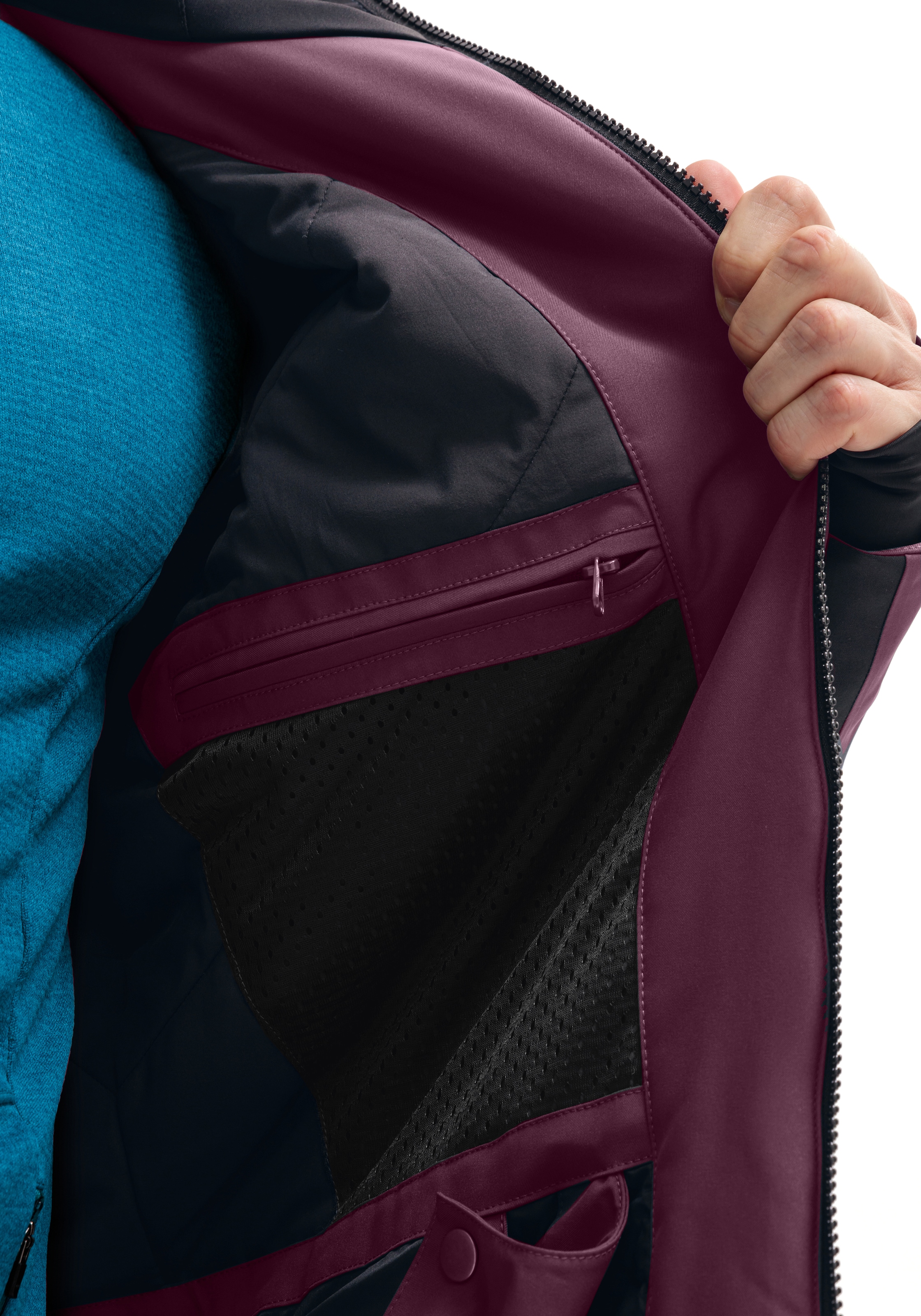 Maier Sports Skijacke »Ovindoli M« Herren Winterjacke wattiert u. wasserdicht