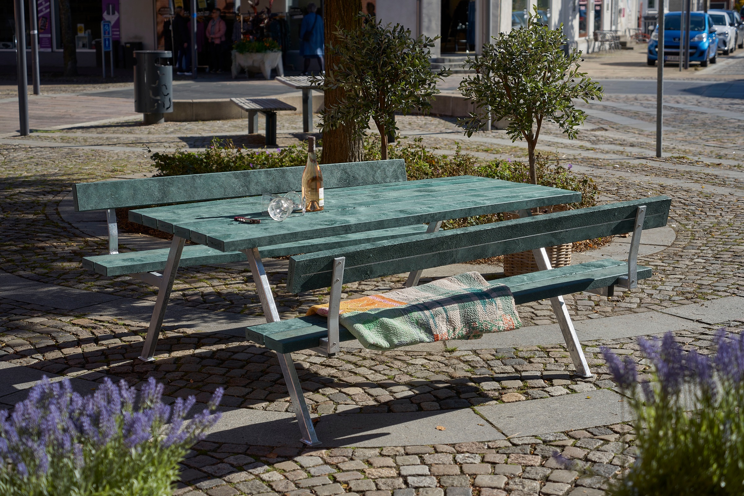 PLUS Garten-Essgruppe »Alpha Kombimöbel mit 2 Rückenlehnen« 1 Stk. tlg. 177 günstig online kaufen