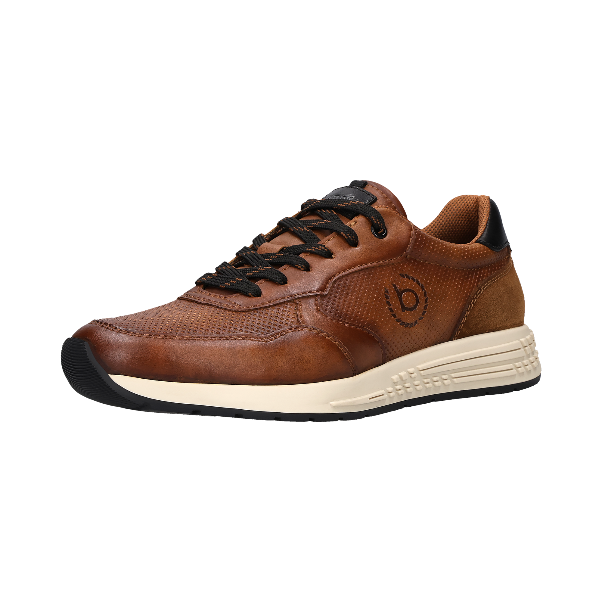 bugatti Sneaker  Freizeitschuh, Halbschuh, Schnürschuh in Used-Optik