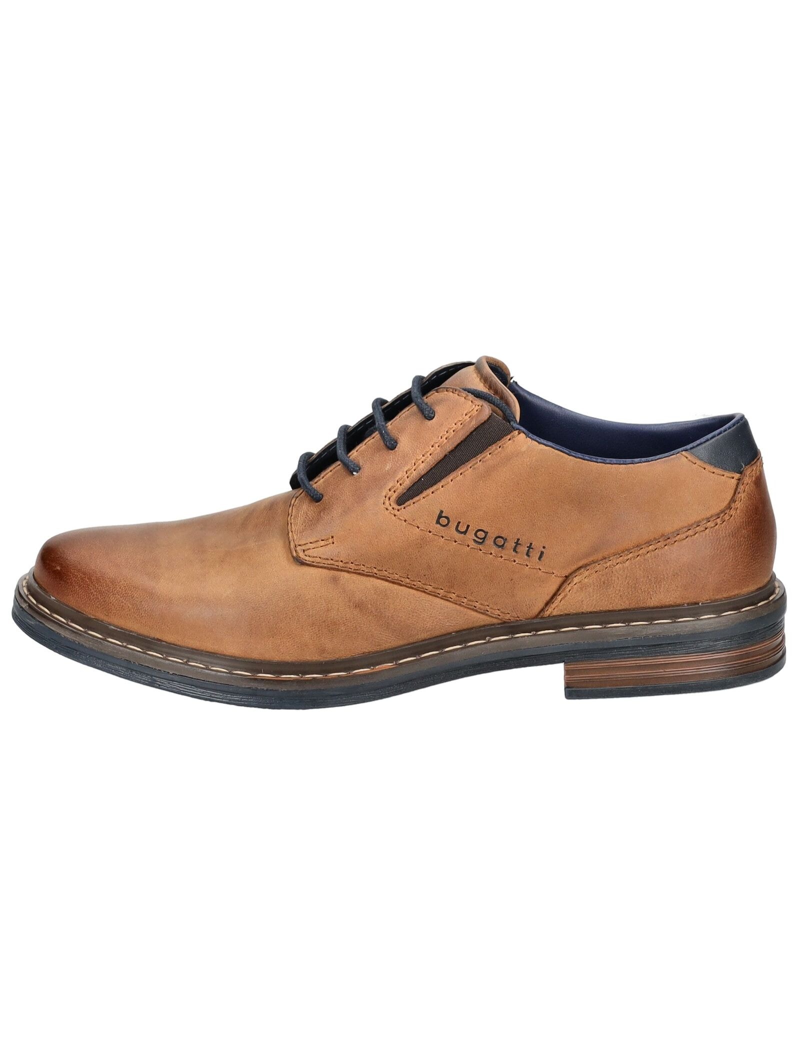 bugatti Schnürschuh »bugatti Businessschuhe Nubukleder«