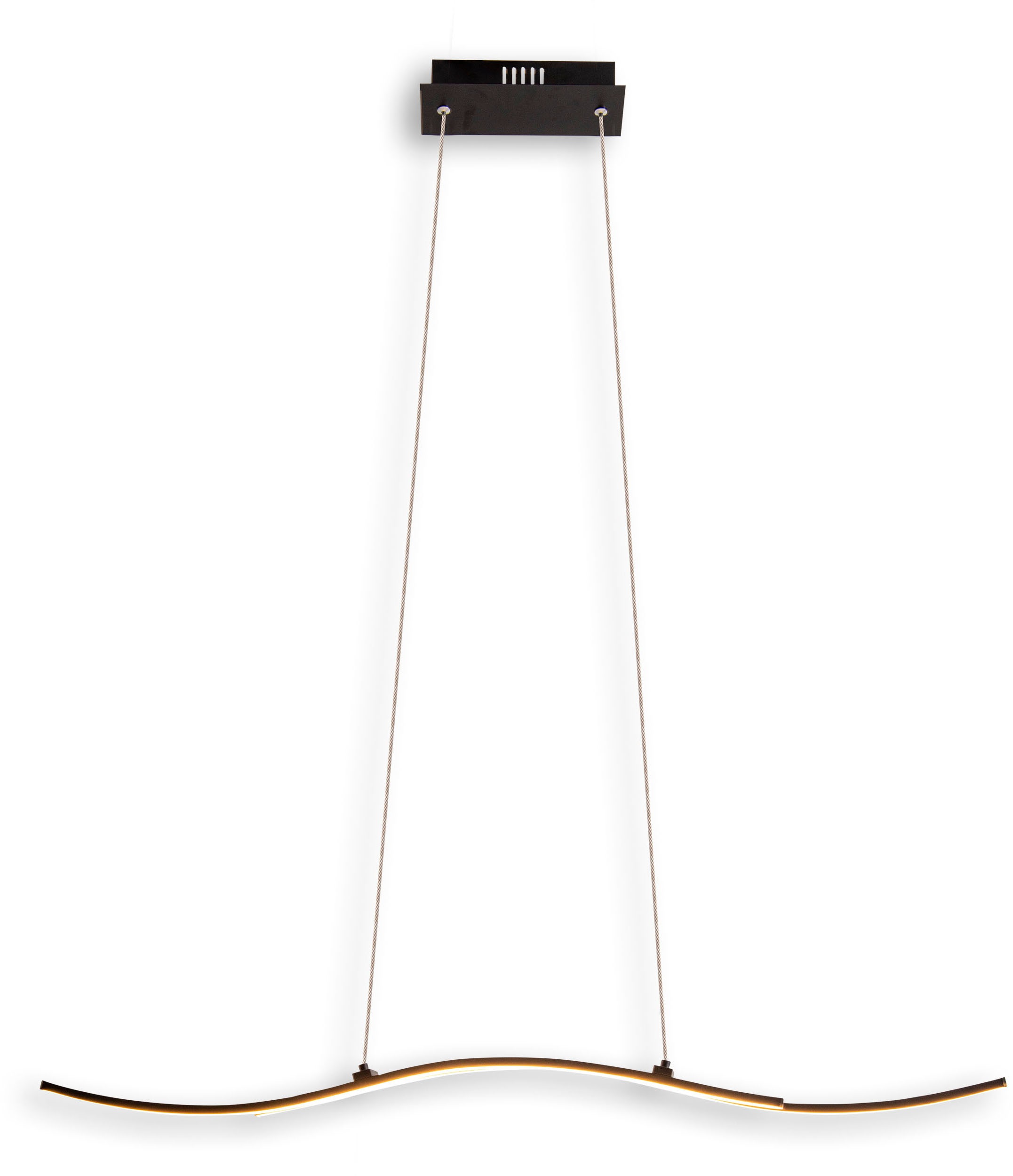 näve Pendelleuchte »Onda«, 2 flammig, Leuchtmittel LED-Modul   LED fest int günstig online kaufen
