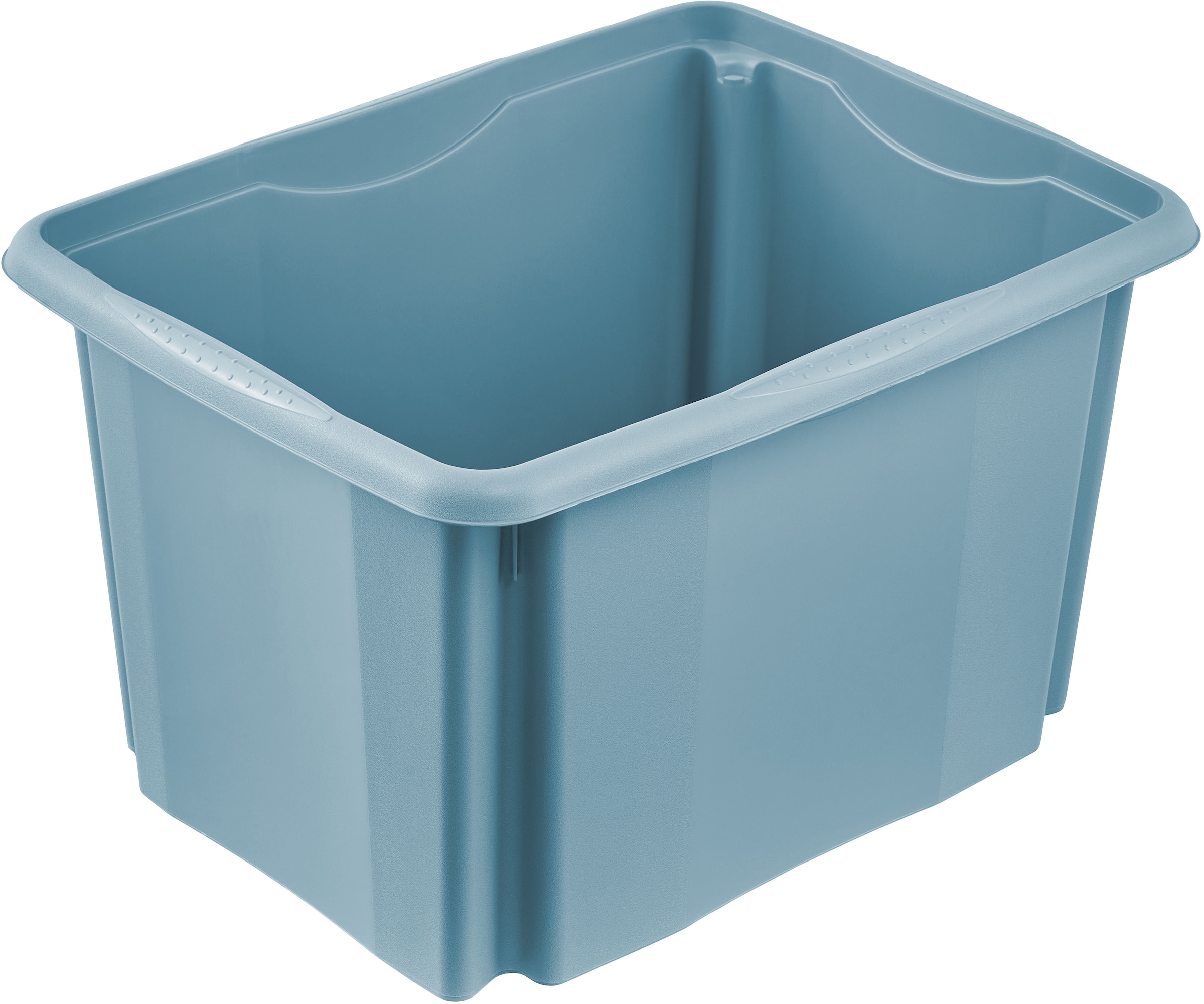 keeeper Aufbewahrungsbox »Emil, 3er Set, 30 L, 44,5 x 34,5 x 27 cm« ineinander und aufeinander stapelbar