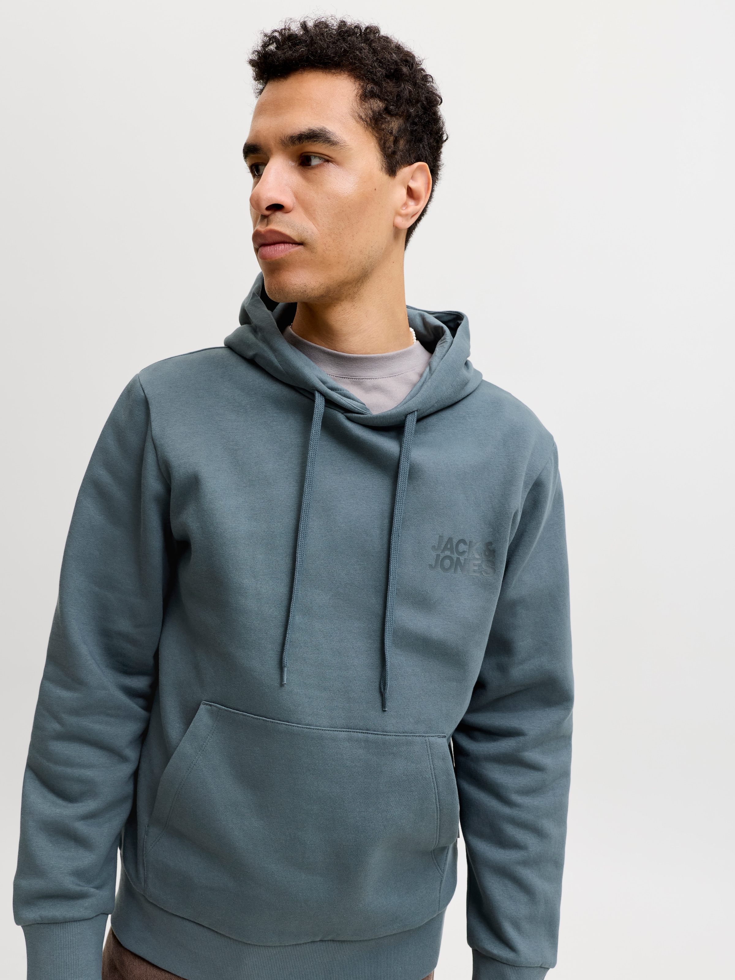 Jack & Jones Kapuzensweatshirt »JJECORP LOGO SWEAT HOOD NOOS«, Baumwollmischung, regular fit
