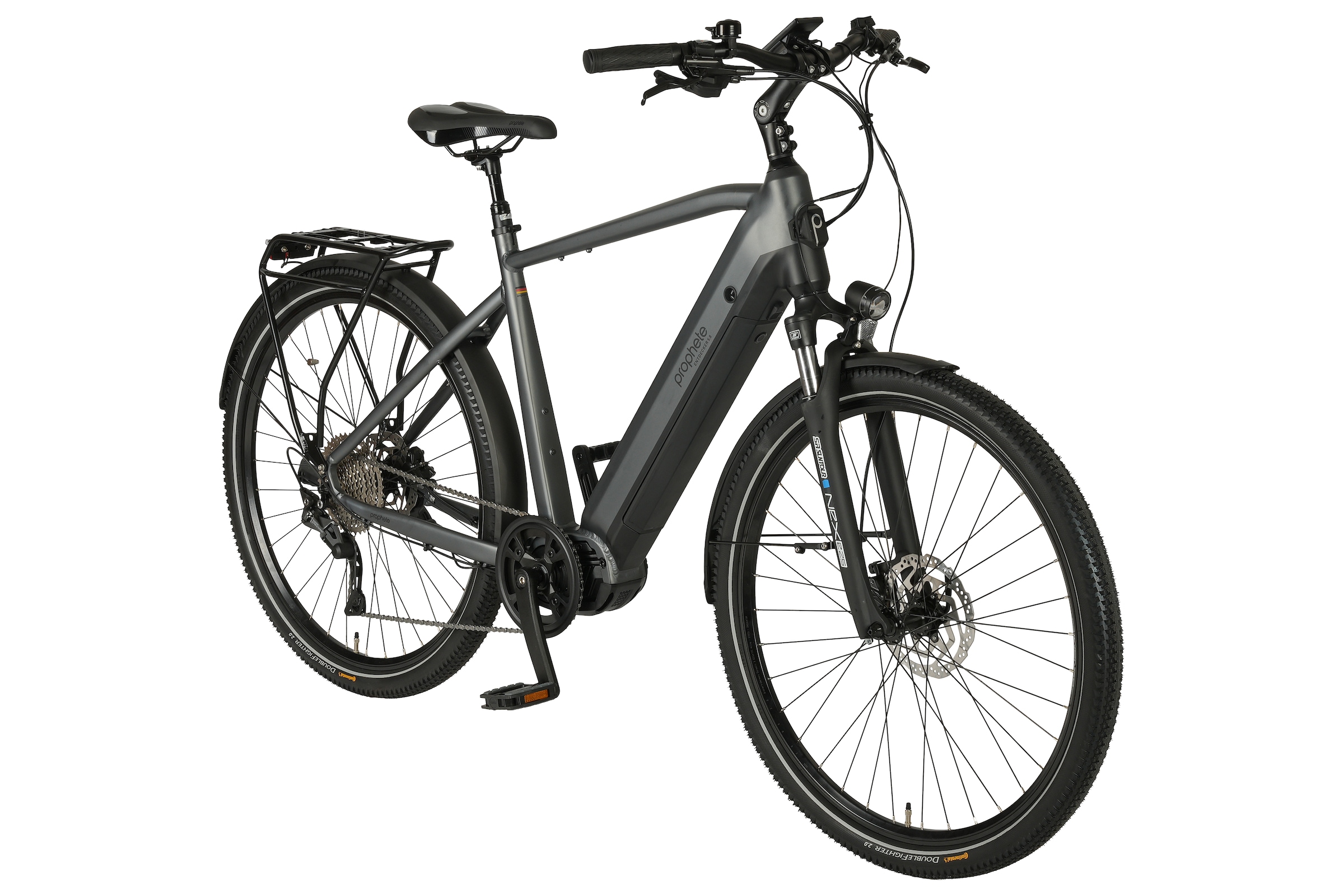 Prophete »Entdecker 5.8« 10 Gang Shimano Deore Schaltwerk Kettenschaltung Mittelmotor 250 W