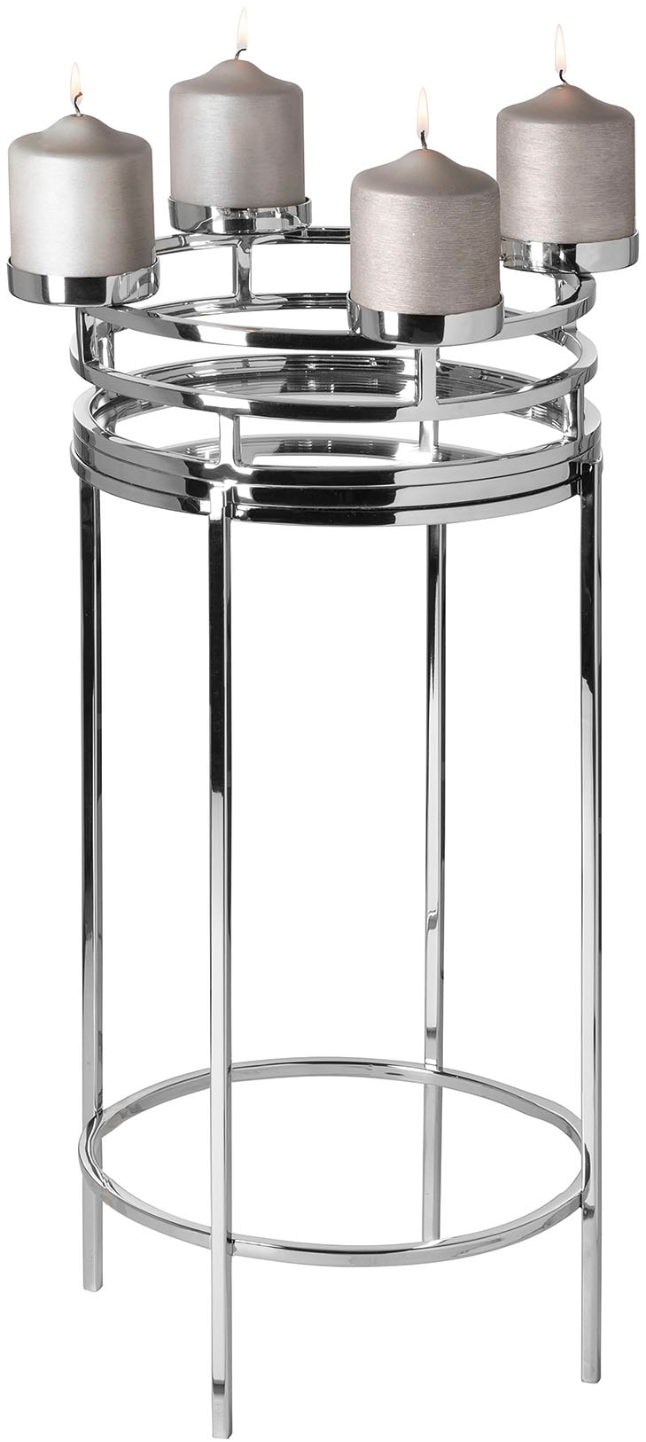 Fink Standkerzenhalter »MODENA«, (1 St.), Kerzenständer für MODENA Kranz, Ø ca. 38 cm