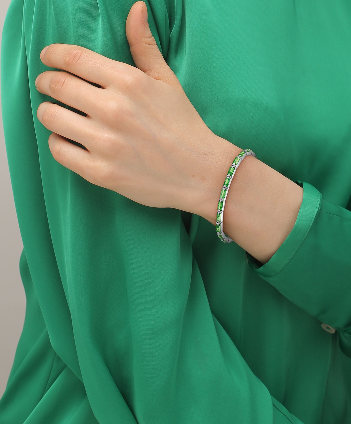 Lacoste Tennisarmband »DUCHESS« mit Preciosa Crystal