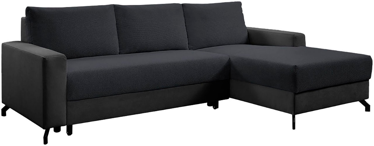 exxpo - sofa fashion Ecksofa »Quattro L-Form, B/T: 247/162 cm«, wahlweise m günstig online kaufen
