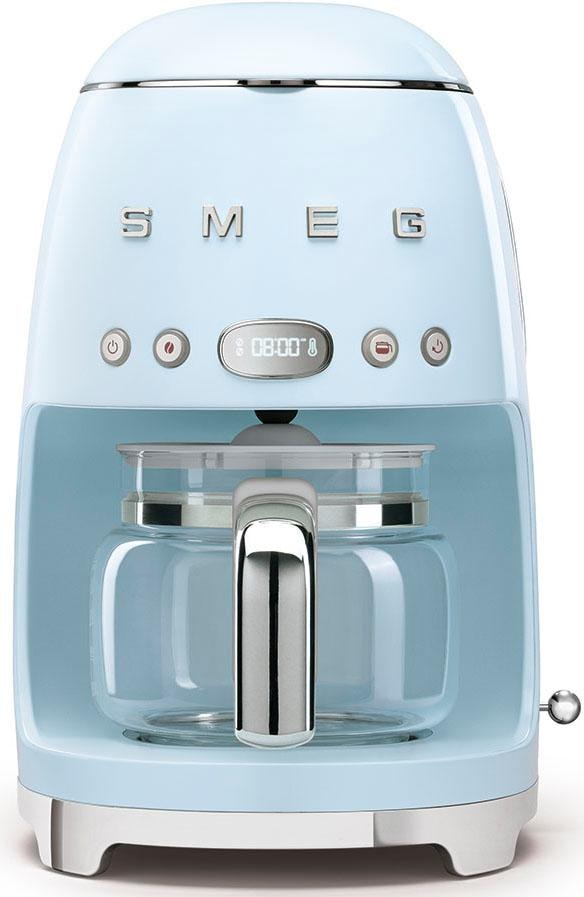Smeg Filterkaffeemaschine »DCF02PBEU«, 1,4 l Kaffeekanne, Papierfilter, 1x4, inkl. Permanentfilter