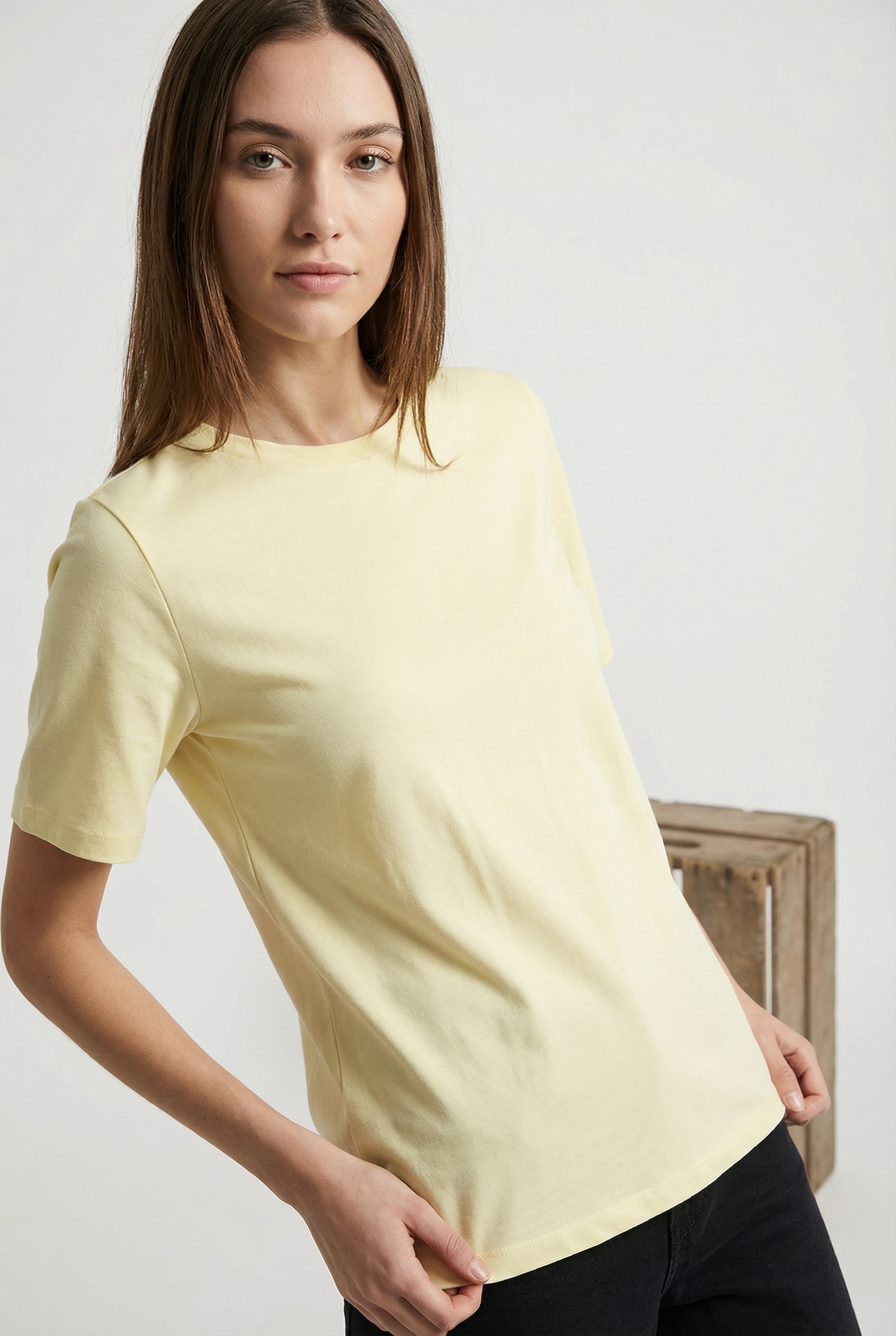 ONLY Kurzarmshirt »ONLONLY S/S TEE JRS NOOS« regular fit, casual, Single Jersey, Baumwolle, Rundhals