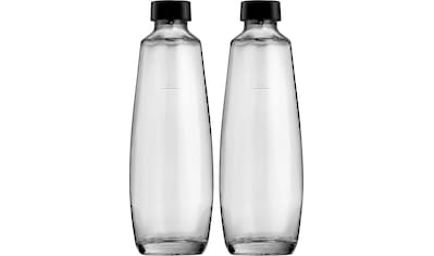 Wassersprudler Flasche »DuoPack«, (Set, 2 tlg.)