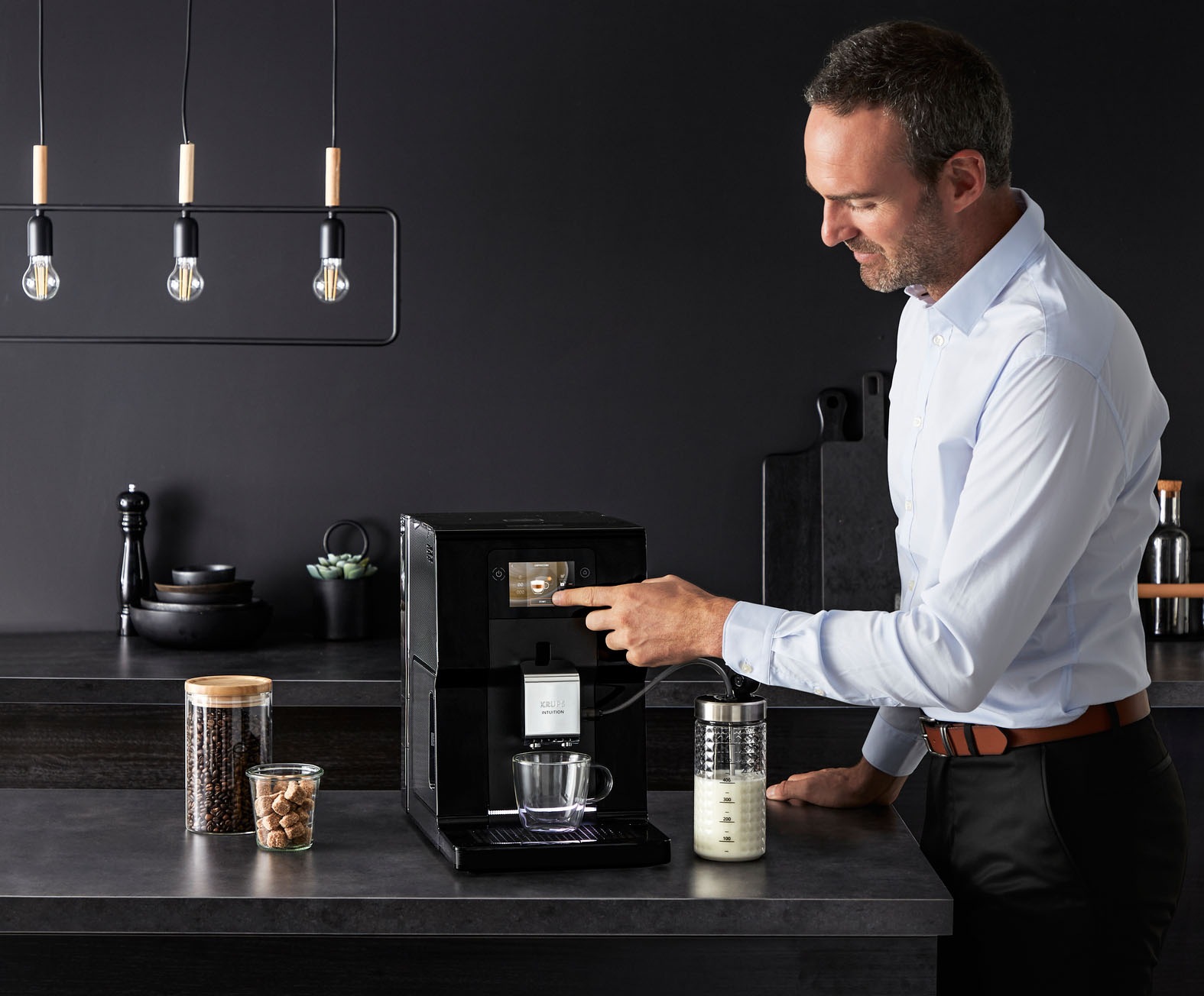 Krups Kaffeevollautomat EA8738 Intuition Preference, online Kegelmahlwerk kaufen Tank, 2,3l