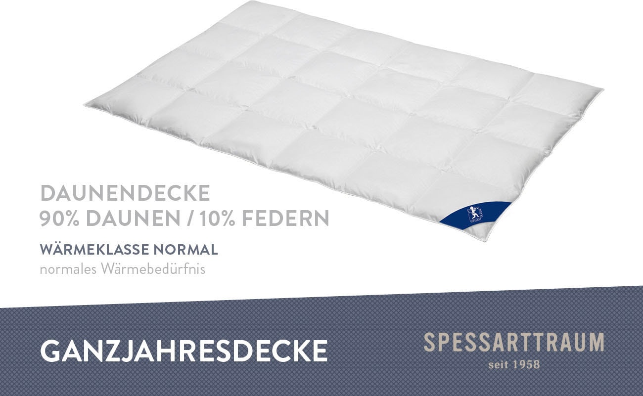 SPESSARTTRAUM Daunenbettdecke »First Class«, normal, Füllung 90% Daunen / 1 günstig online kaufen