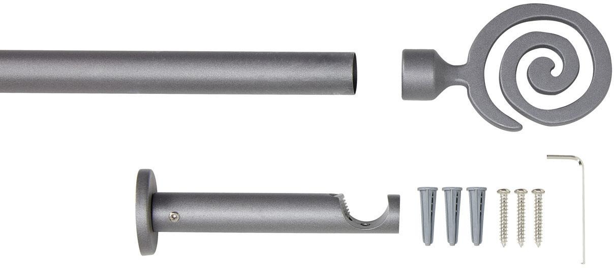 Good Life Vorhangstange »Espiral« Ø 20 mm 1 läufig-läufig Fixmaß günstig online kaufen
